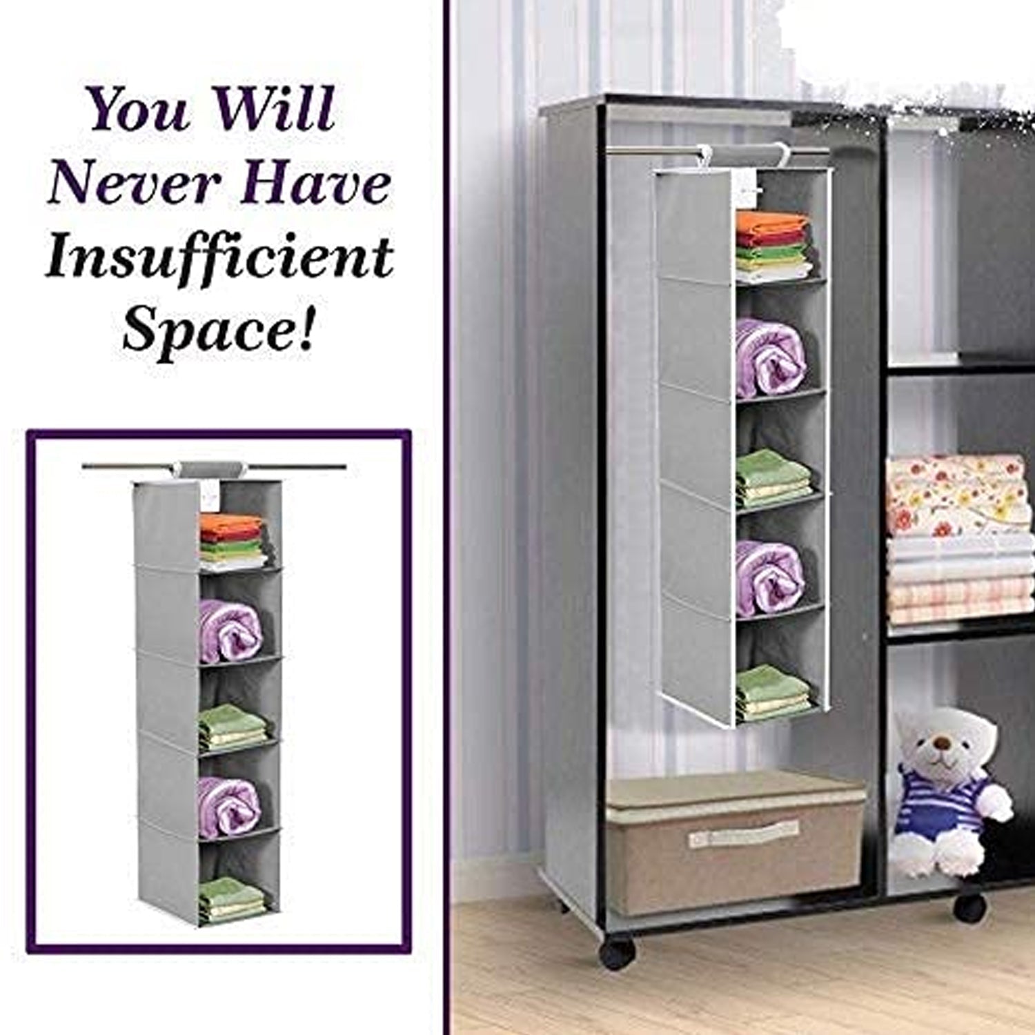 Foldable Storage Drawer Organizer For Out & Indoor Use - Springkart 