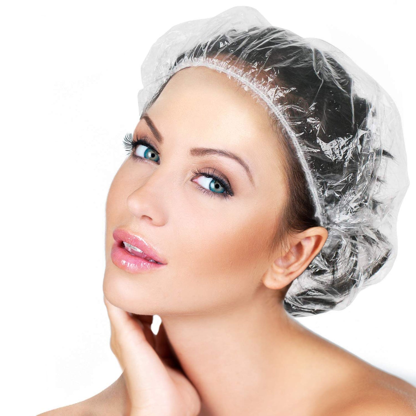 Disposable Shower Caps (300 Pc): Thick, Waterproof, Individually Wrapped - Hotel, Spa, Travel - Springkart 