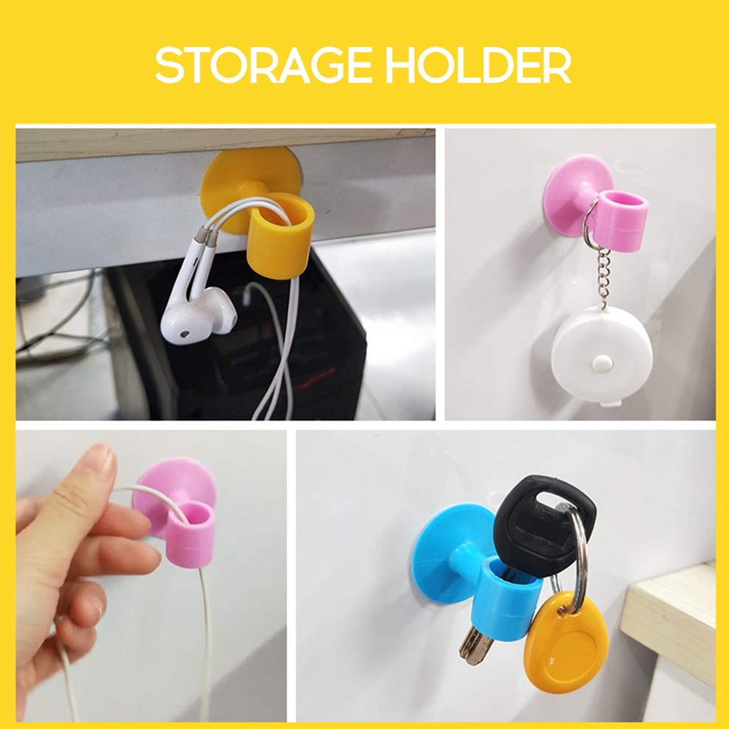Door Stopper Mini Anti-Collision Silicone Door Handle Crash Pad - Springkart 