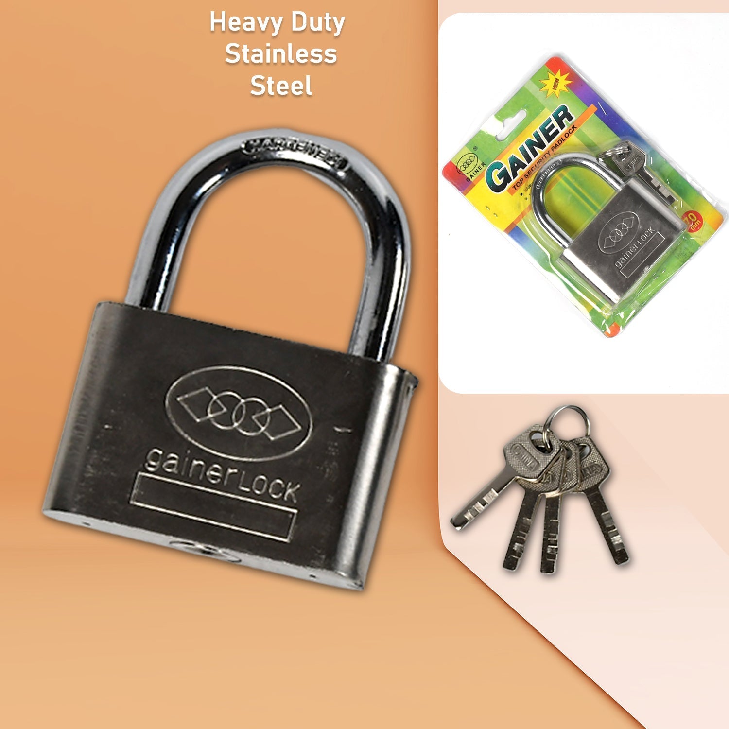Locking Solutions and Systems 7675 Padlock Sherlock Lock - Springkart 