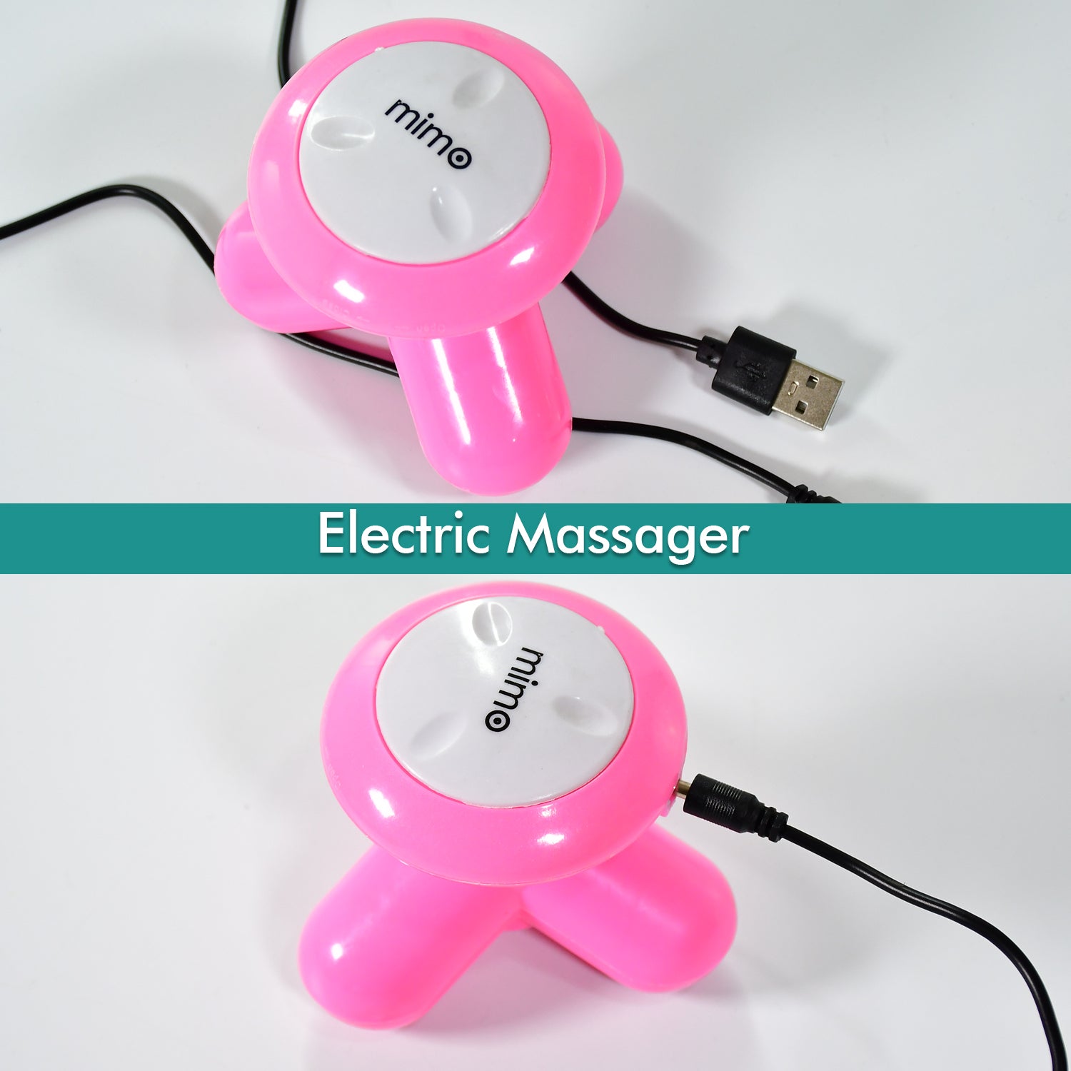 Electric Mini Vibration Full Body Massager (Multicolor) Mimo massager - Springkart 