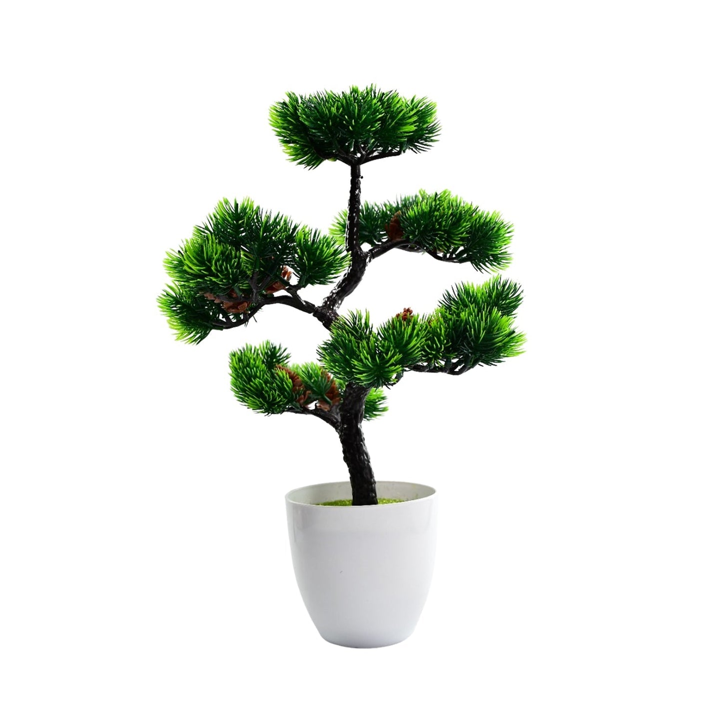 Artificial Potted Plant with Round Pot - Springkart 