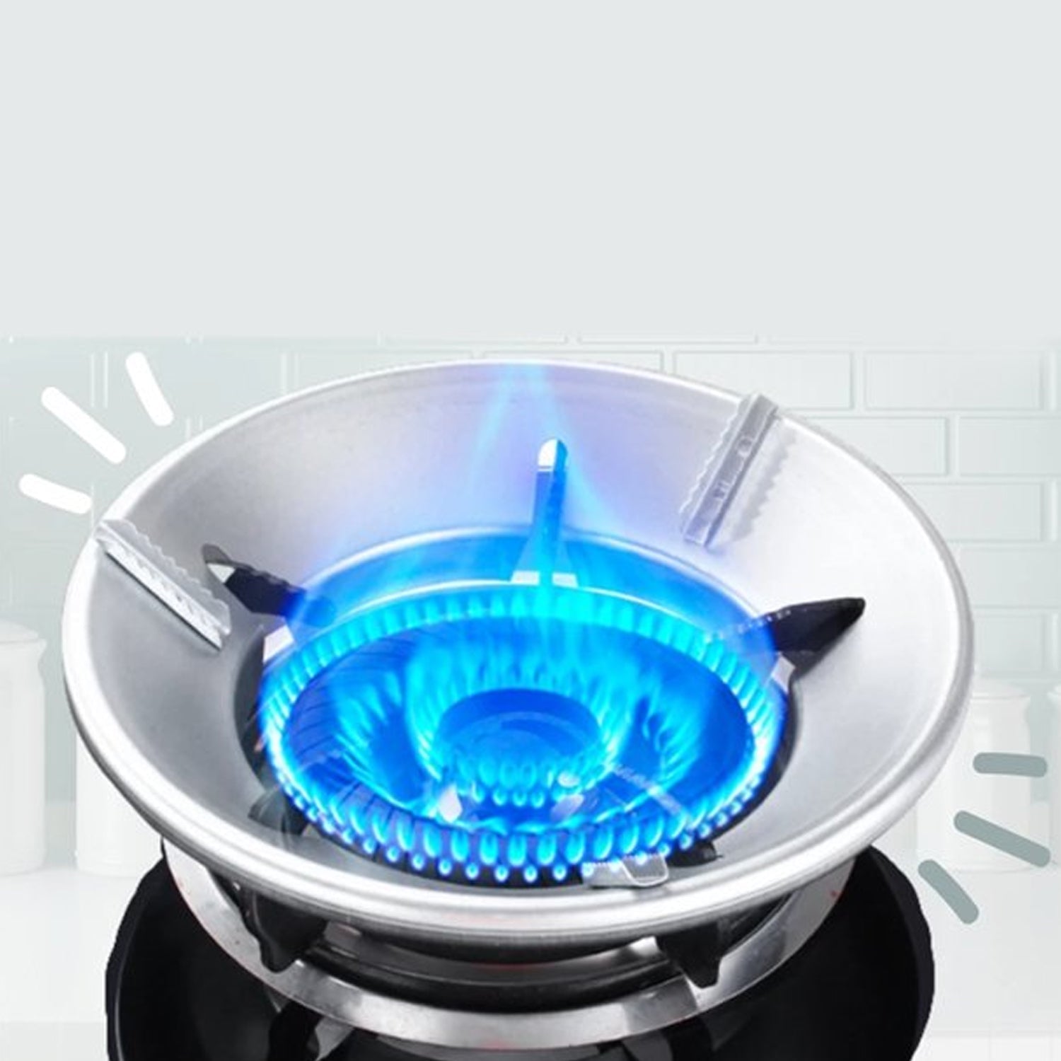 Home Gas Stove Fire & Windproof Energy Saving Stand - Springkart 
