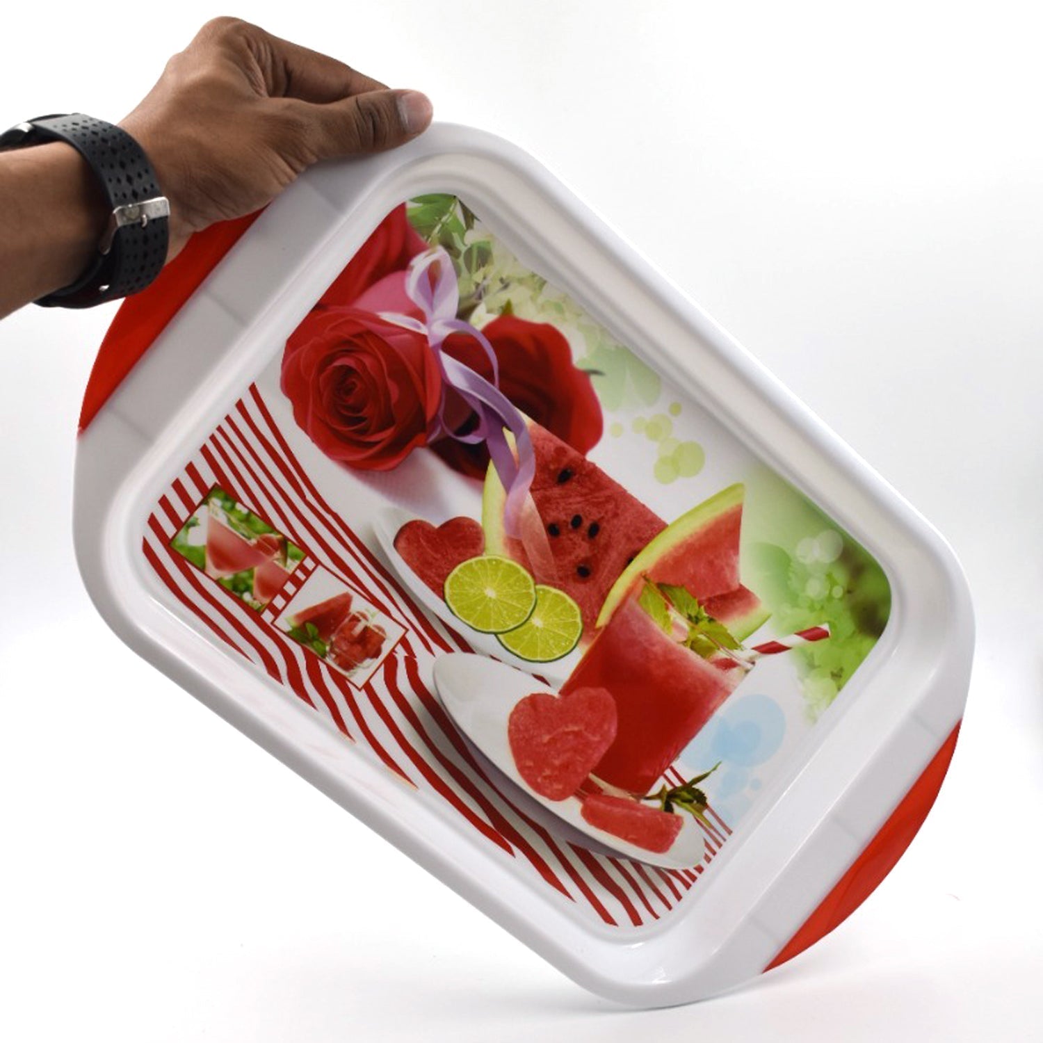 Big Plastic Tray for Kitchen and General Purpose - Springkart 