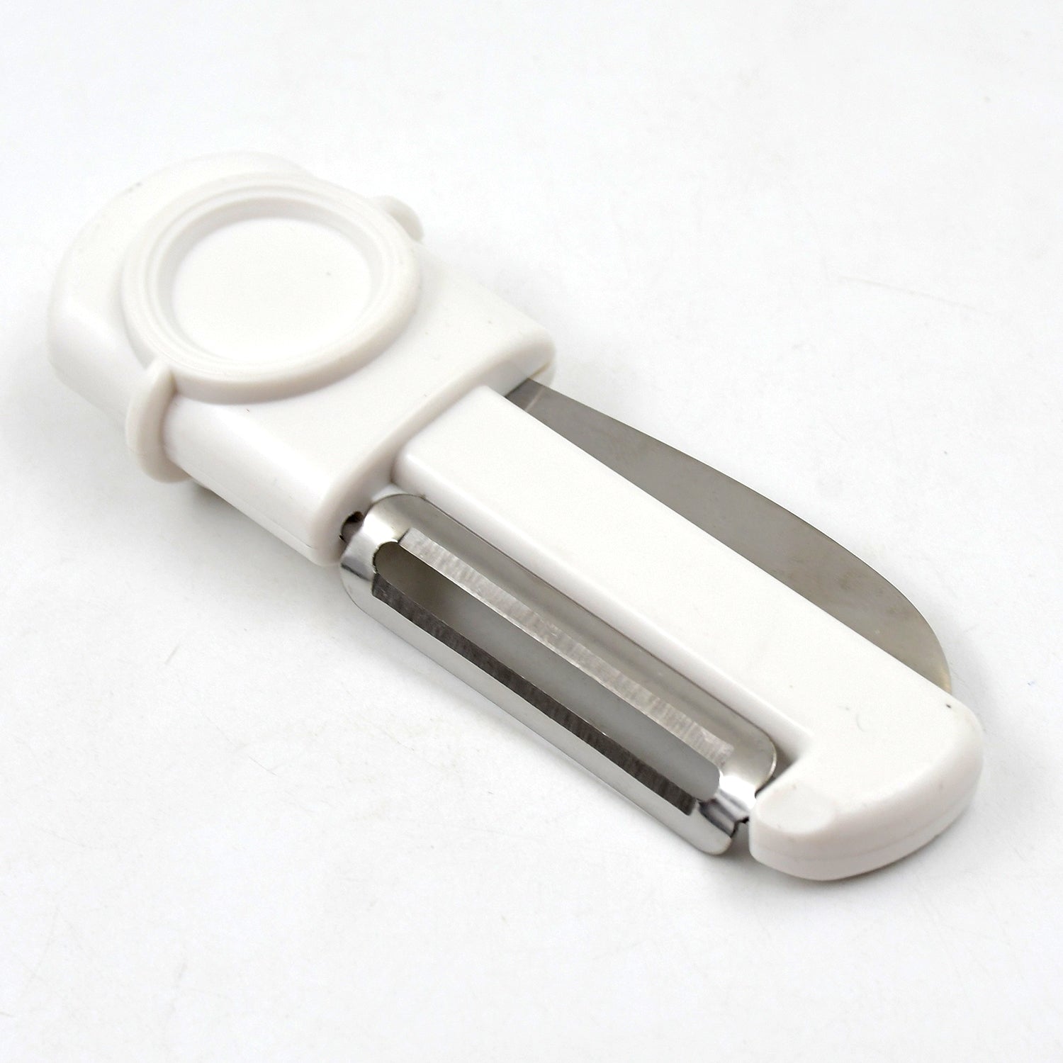 Dual-Use Knife and Peeler, 2-in-1 Stainless Steel Blades Wiith case (1 Pc) - Springkart 