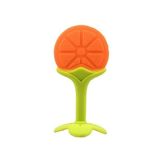 Silicone Fruit Teether Toy for Babies & Toddlers - Springkart 