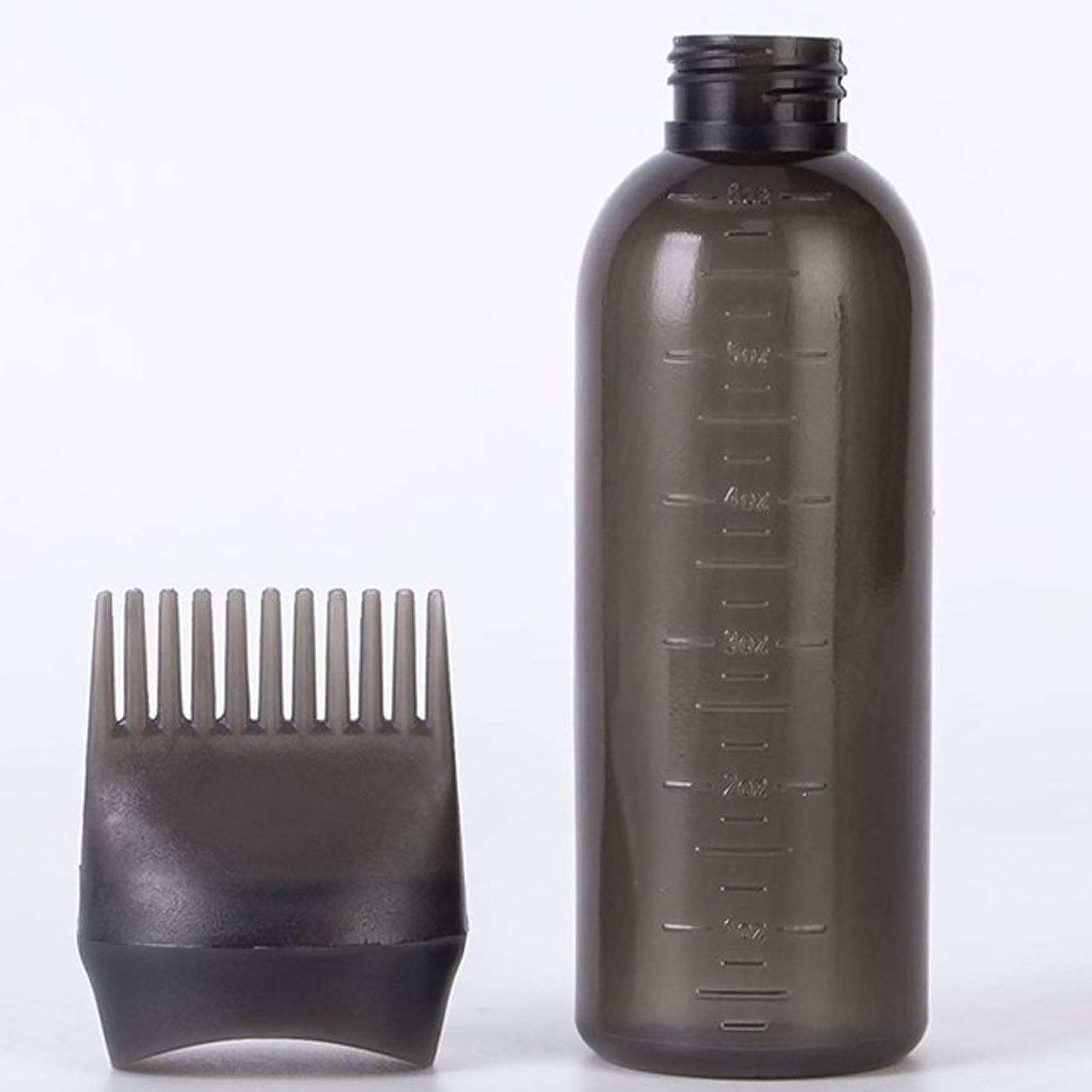 Comb Applicator Bottle, Hair Oil Applicator Bottle for Hair Dye Bottle Applicator Brush with Graduated Scale, Professional Brush Applicator Comb Hairdressing Coloring Styling Tool (1 Pc) - Springkart 