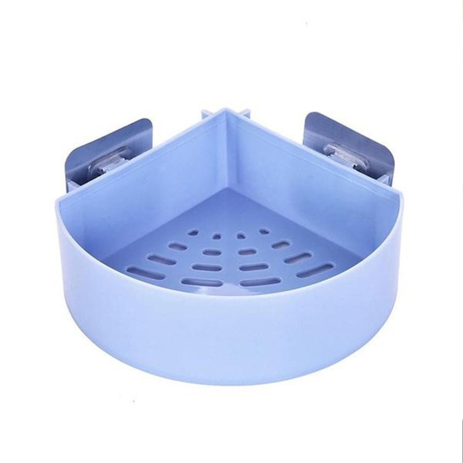 Plastic Multipurpose Kitchen Bathroom Shelf Wall Holder Storage Rack (Loose Pack) - Springkart 
