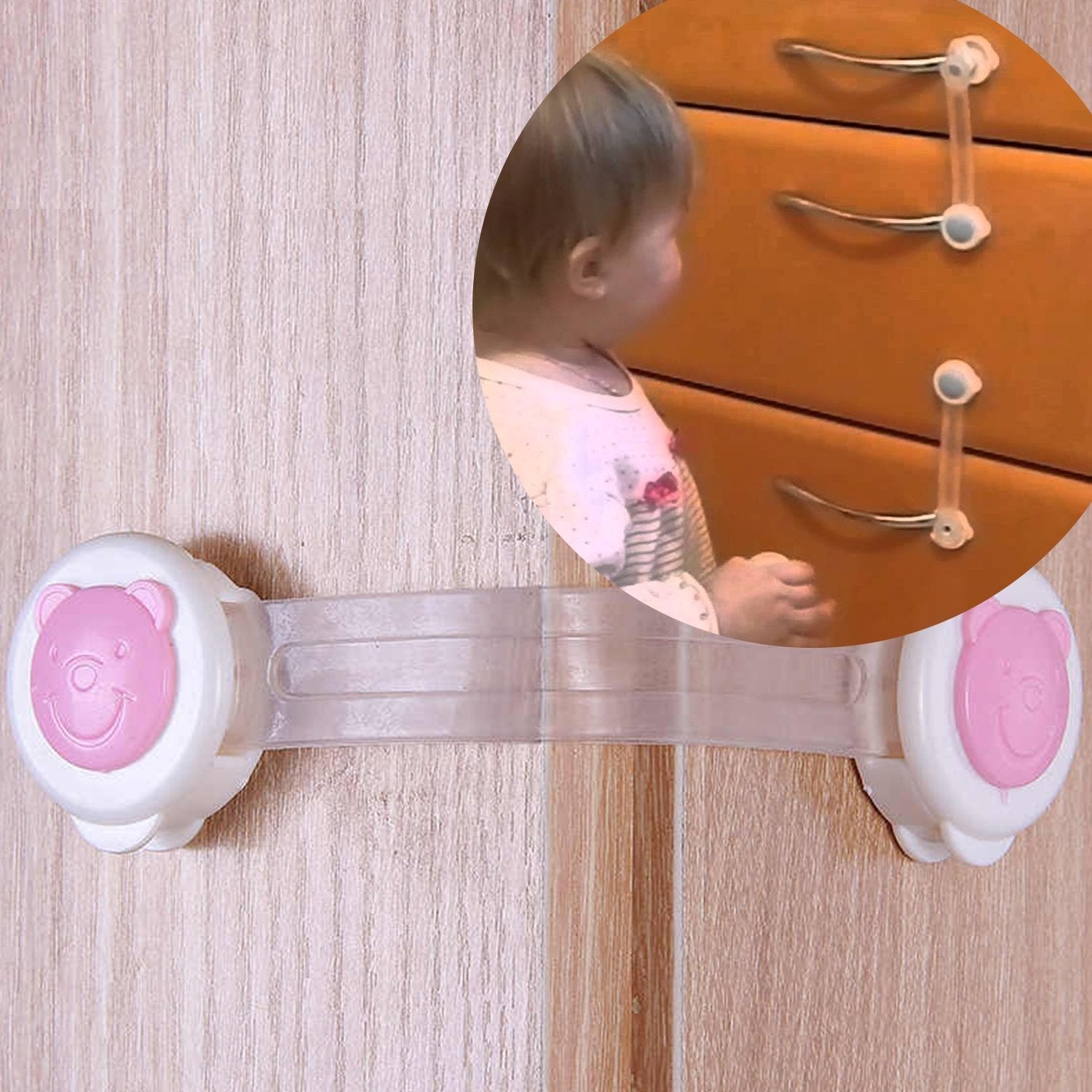 Baby Proofing Child Safety Strap Locks (1Pc Only) - Springkart 