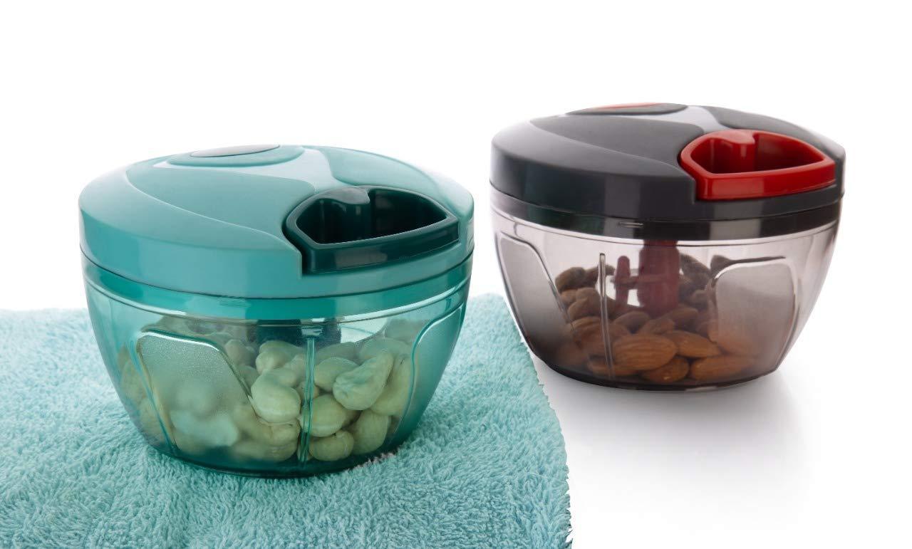 080 Manual Food Chopper Compact Powerful Hand Held Vegetable Chopperblender - Springkart 