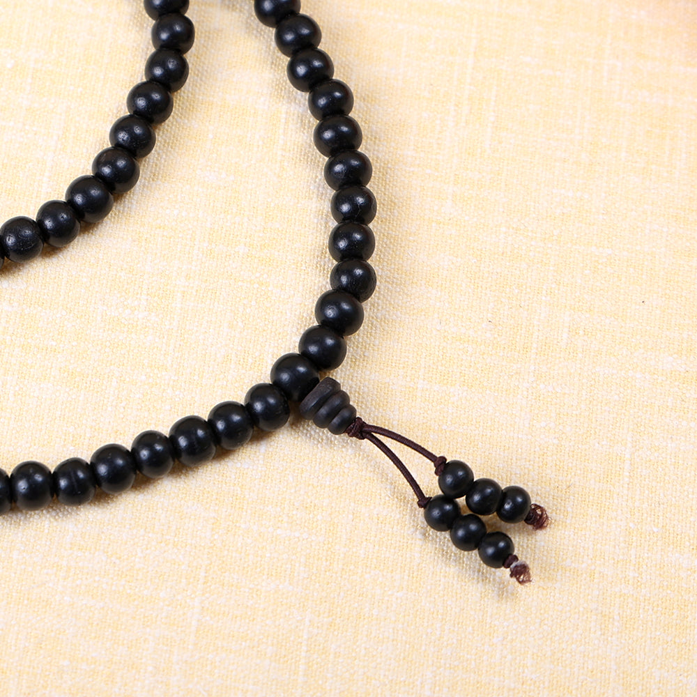 Govt. Lab Certified Original Ebony wood Karungali Mala
