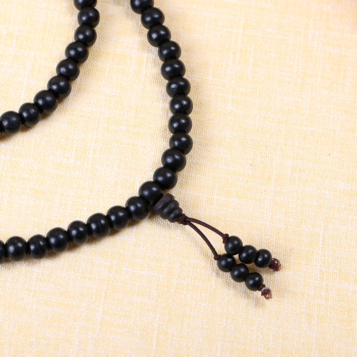 Govt. Lab Certified Original Ebony wood Karungali Mala