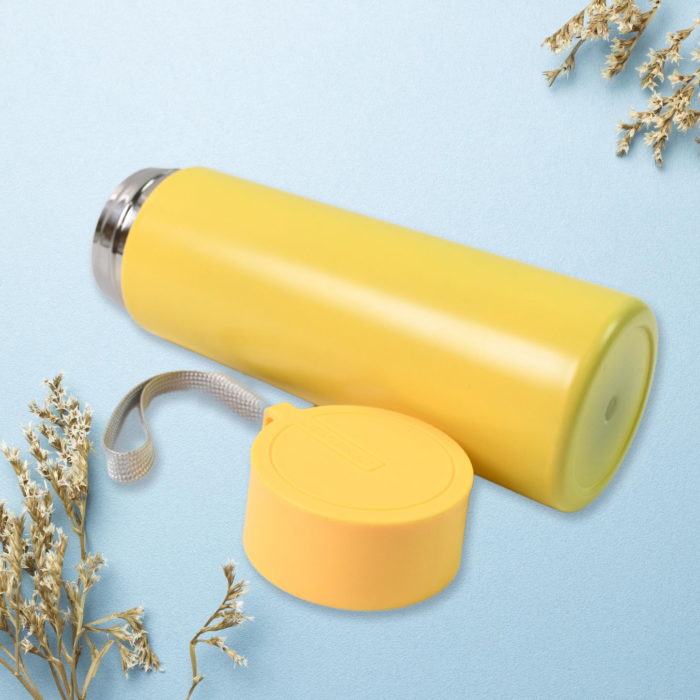 Vacuum Insulated Stainless Steel Double Walled (500 Ml Approx Mix Color) - Springkart 
