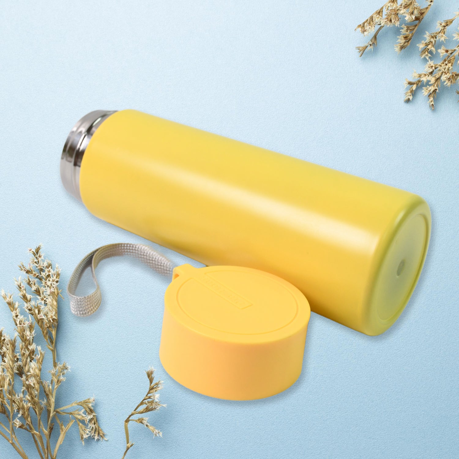 Vacuum Insulated Stainless Steel Double Walled (500 Ml Approx Mix Color) - Springkart 