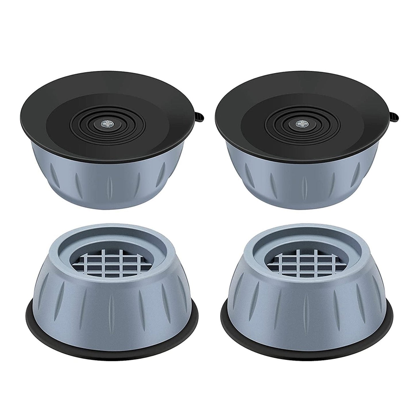 Anti Vibration Pads with Suction Cup Feet - Springkart 