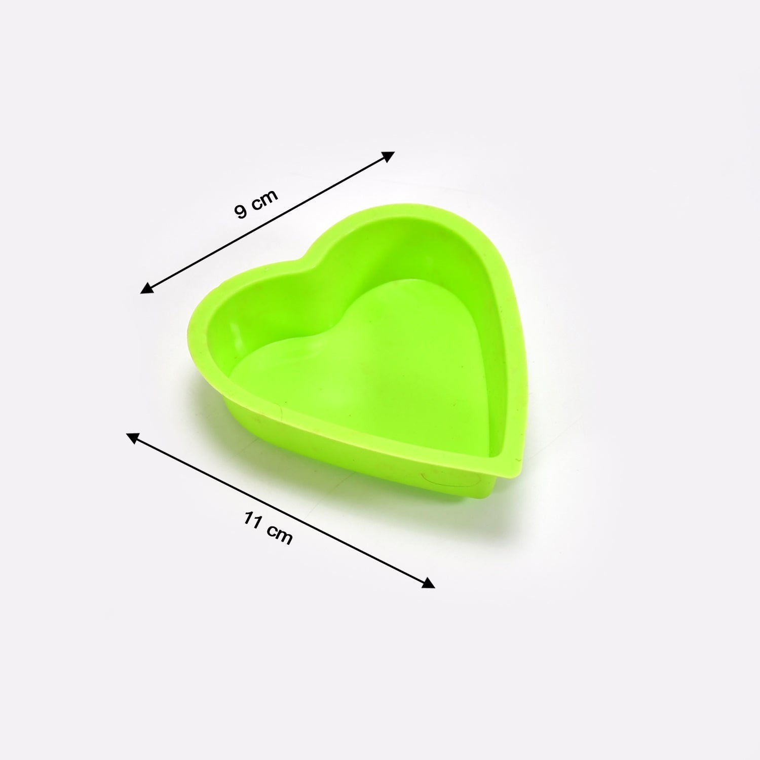 Heart-shaped Mold Silicone Mold Cake Mold Cake Tools Baking Tools Bakeware Cake Tool (pack of 6) - Springkart 