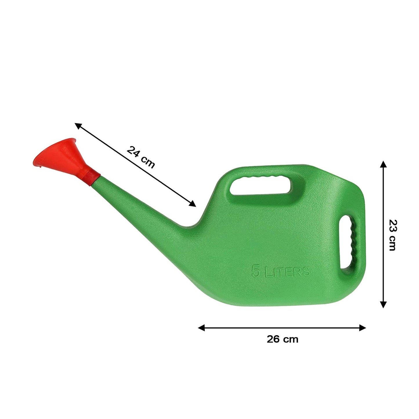 Plastic Watering Can Water Sprayer Sprinkler for Plants Indoor Outdoor Gardening, 5 LTR - Springkart 