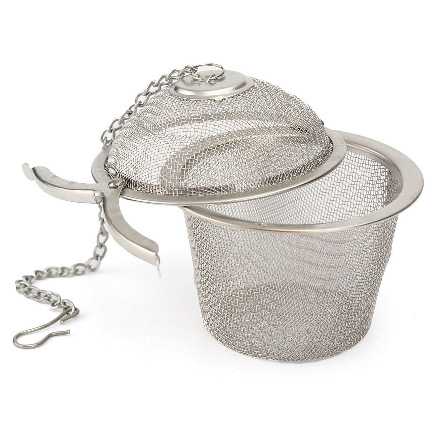 SS Easy Tea Filter used for filtering tea purposes while making it in all kinds of official and household kitchen places etc. - Springkart 