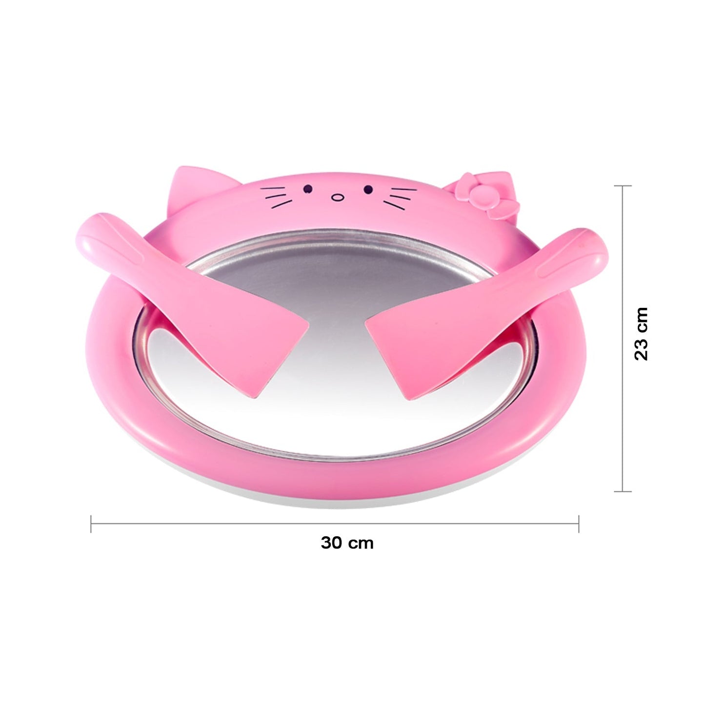 Ice-Frying Machine, Mini Ice Machine for Summer with Cartoon design Home Fried Ice Cream Machine - Springkart 