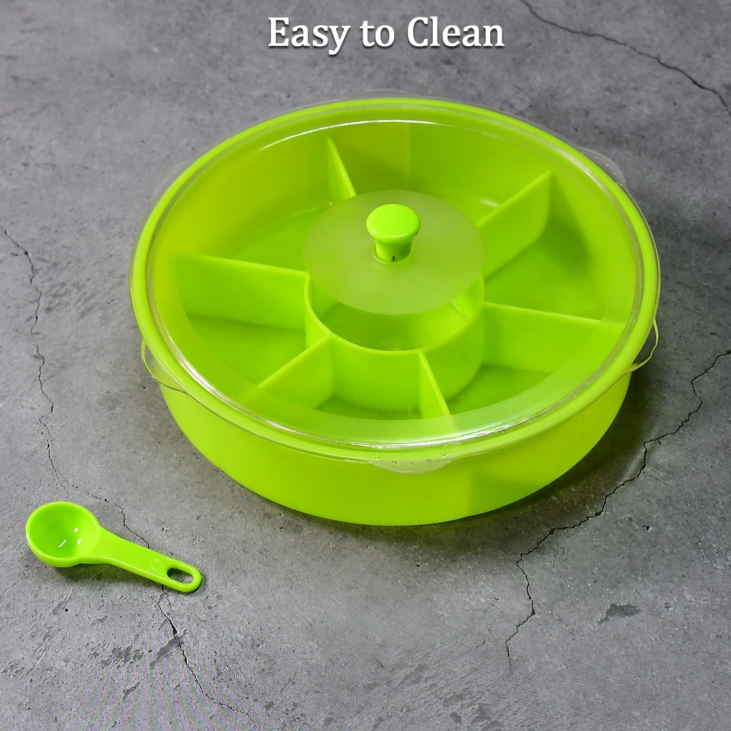 Multipurpose Dry-fruit and masala box with single spoon. - Springkart 