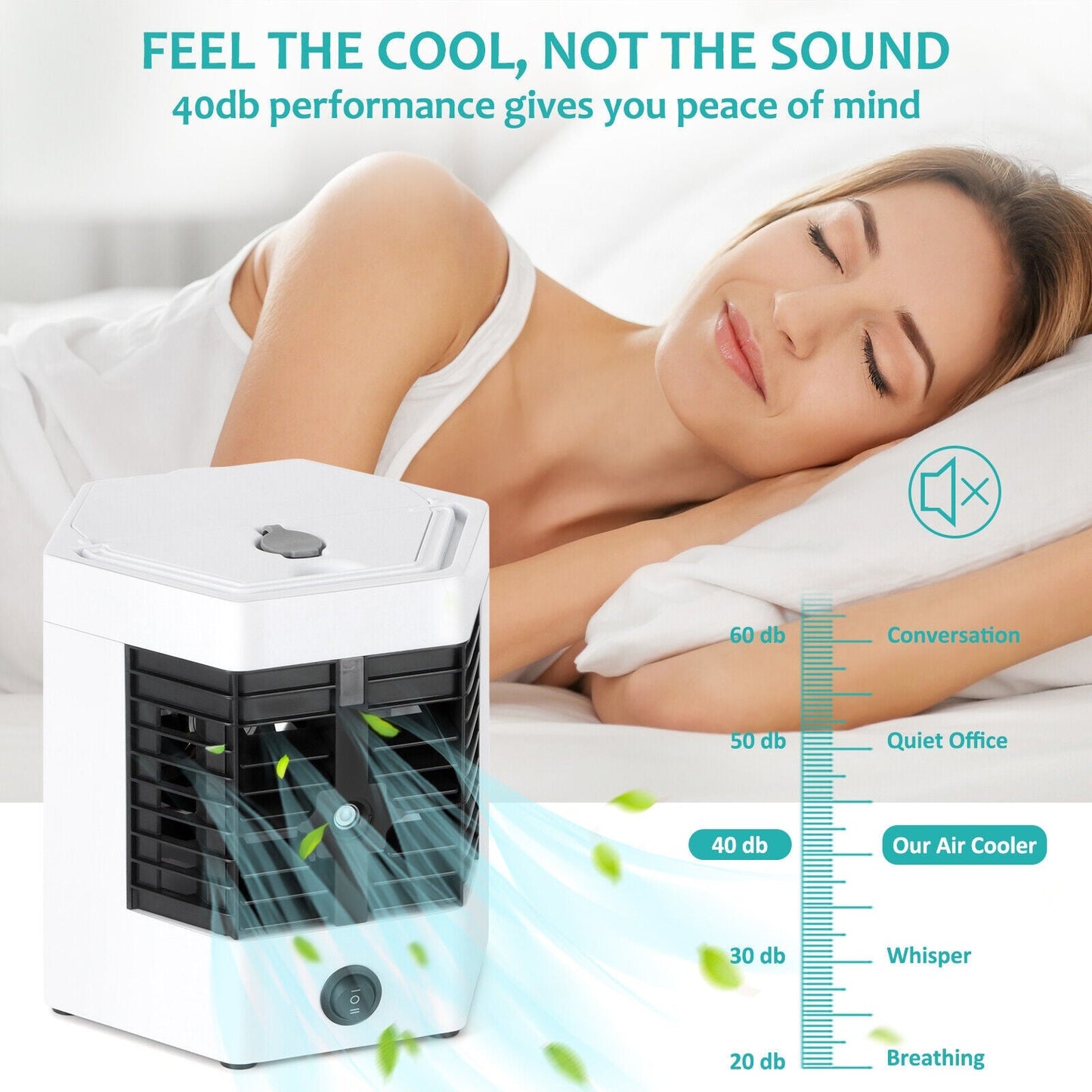 Mini Portable Arctic Air Cooler & Humidifier - Springkart 
