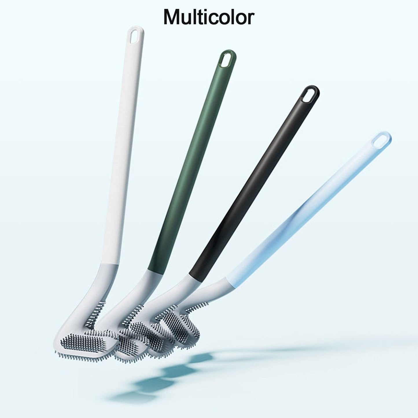 Golf Toilet Cleaner Brush & Magic Sticker Holder - Springkart 