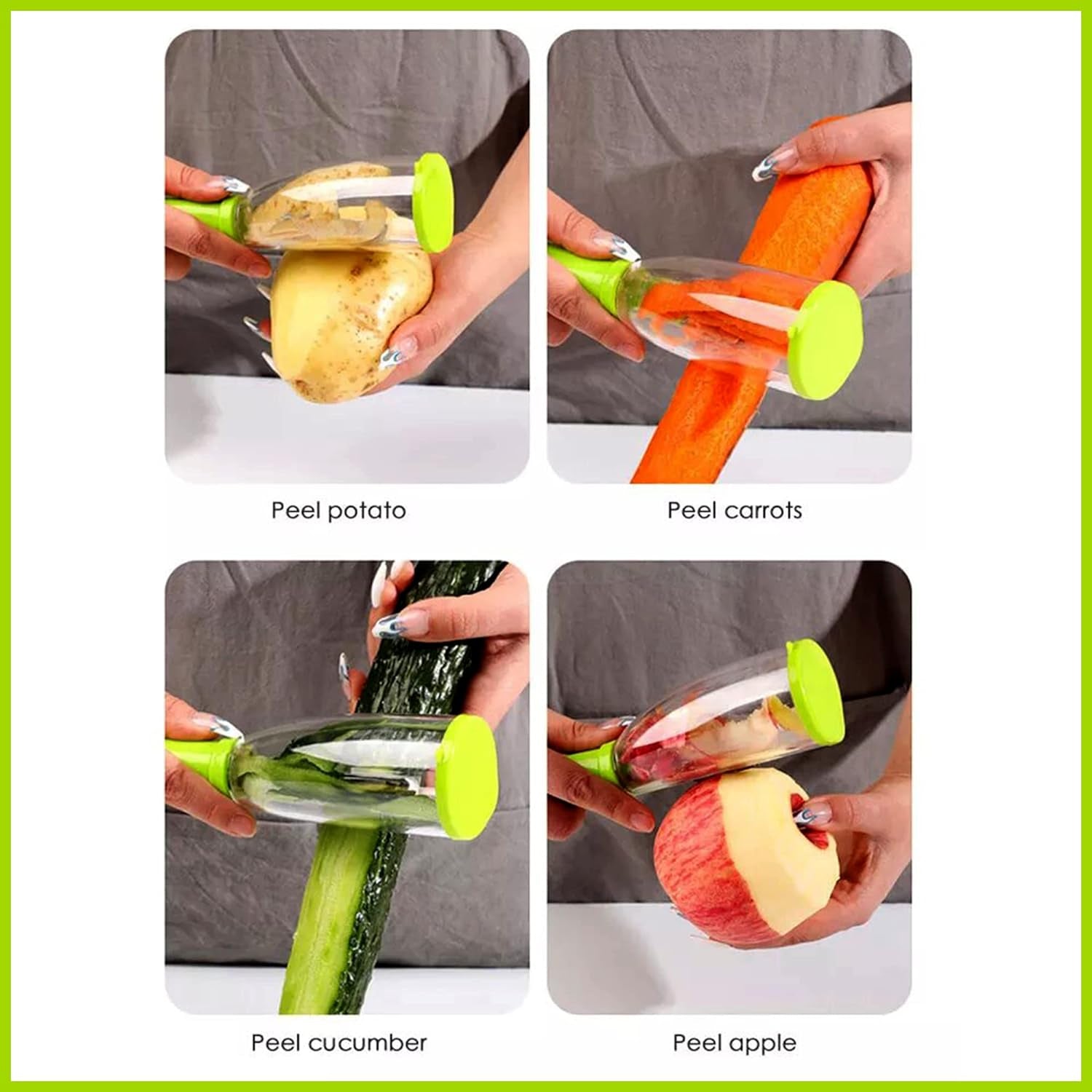 Smart Multifunctional Vegetable / Fruit Peeler for Kitchen - Springkart 