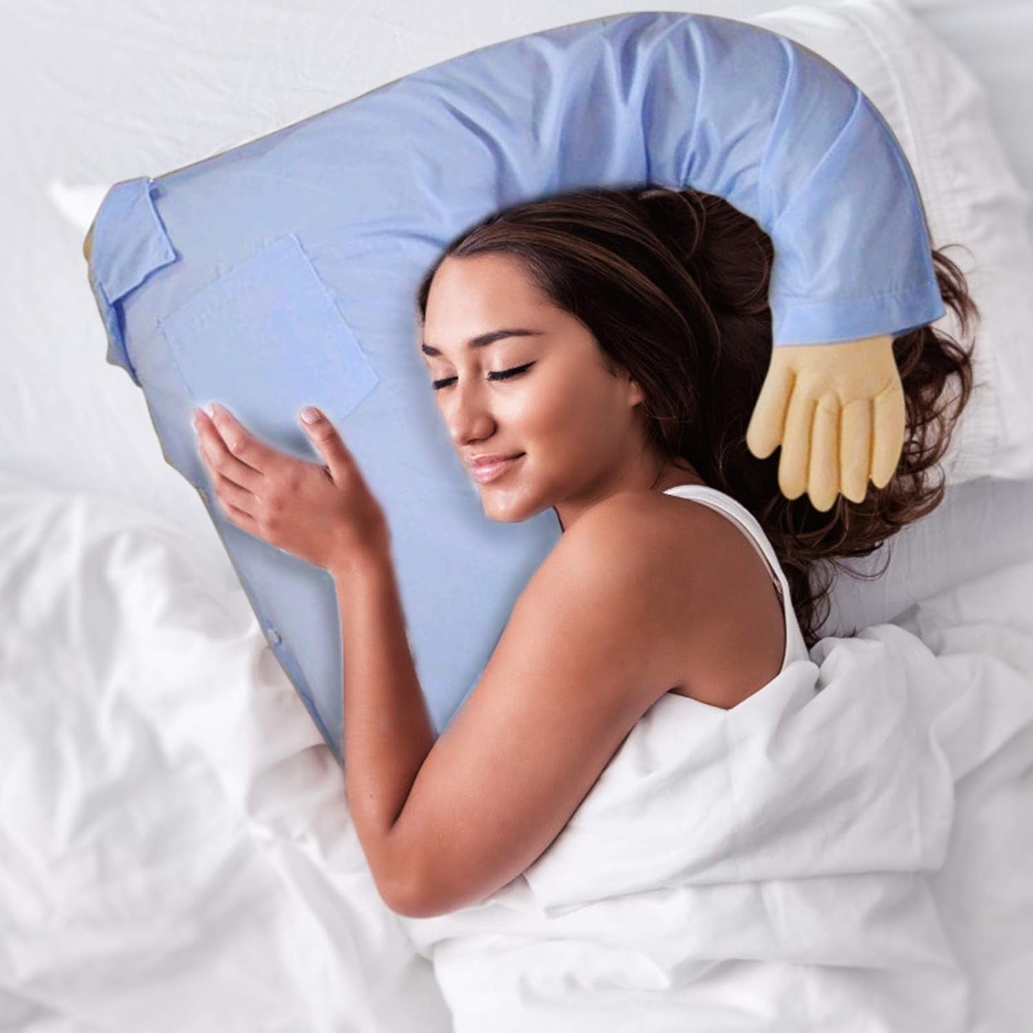 Boyfriend Body Cotton Pillow, Body Pillow Super Soft Boyfriend Pillow Intimate Romantic Bedroom Partner Fun and Unique Dress Up Gift Ideas Body Pillows (1 Pc ) - Springkart 