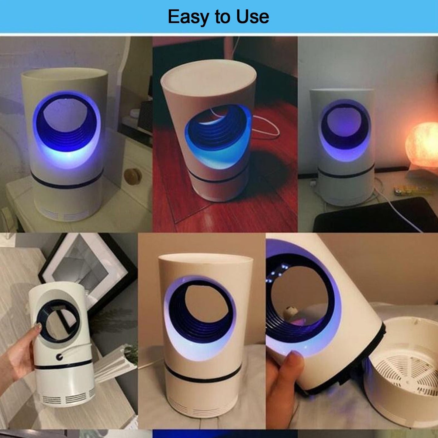 LED Electric Mosquito Killer Lamp for Home - Springkart 