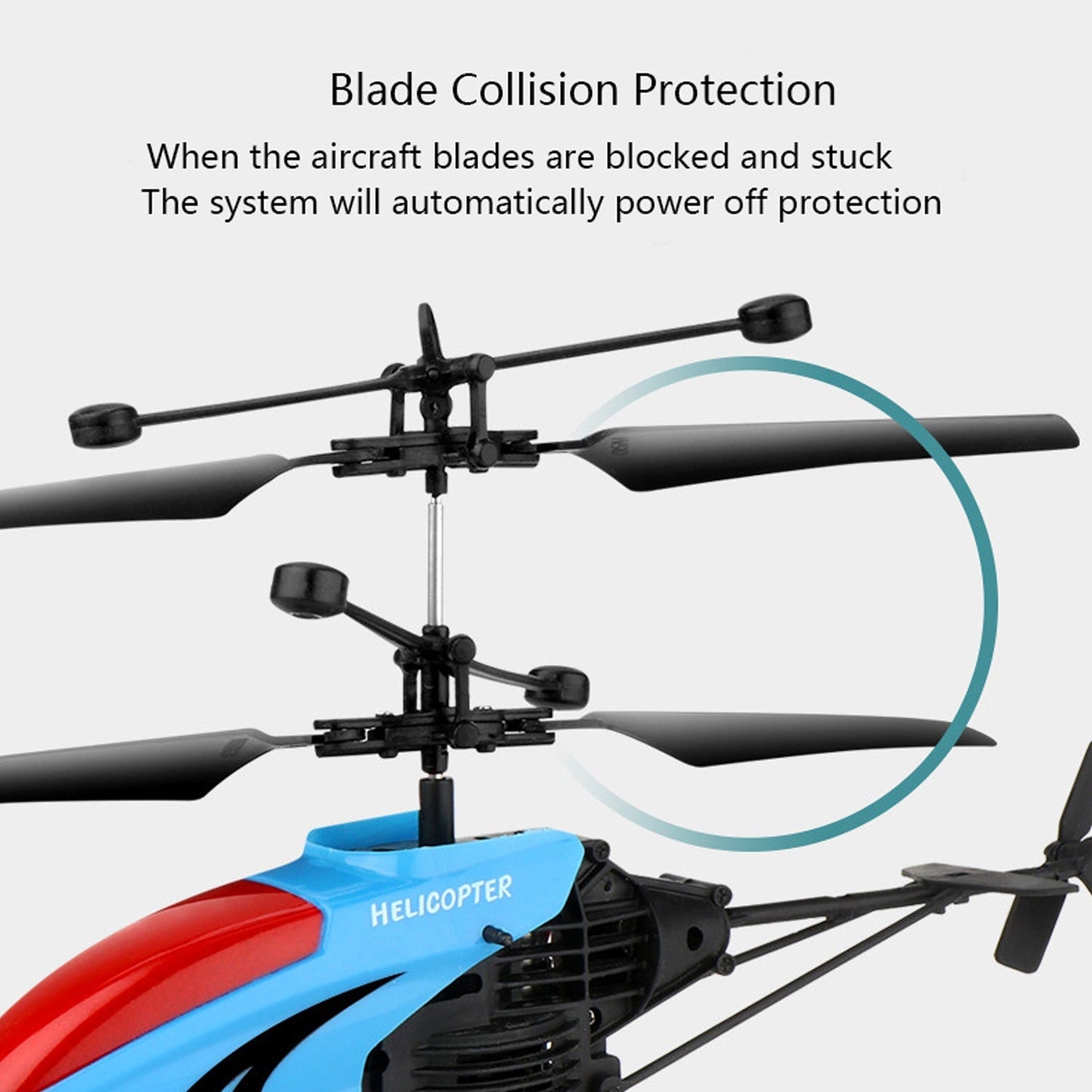Remote Control Helicopter with USB Chargeable Cable for Boy and Girl Children (Pack of 1) - Springkart 