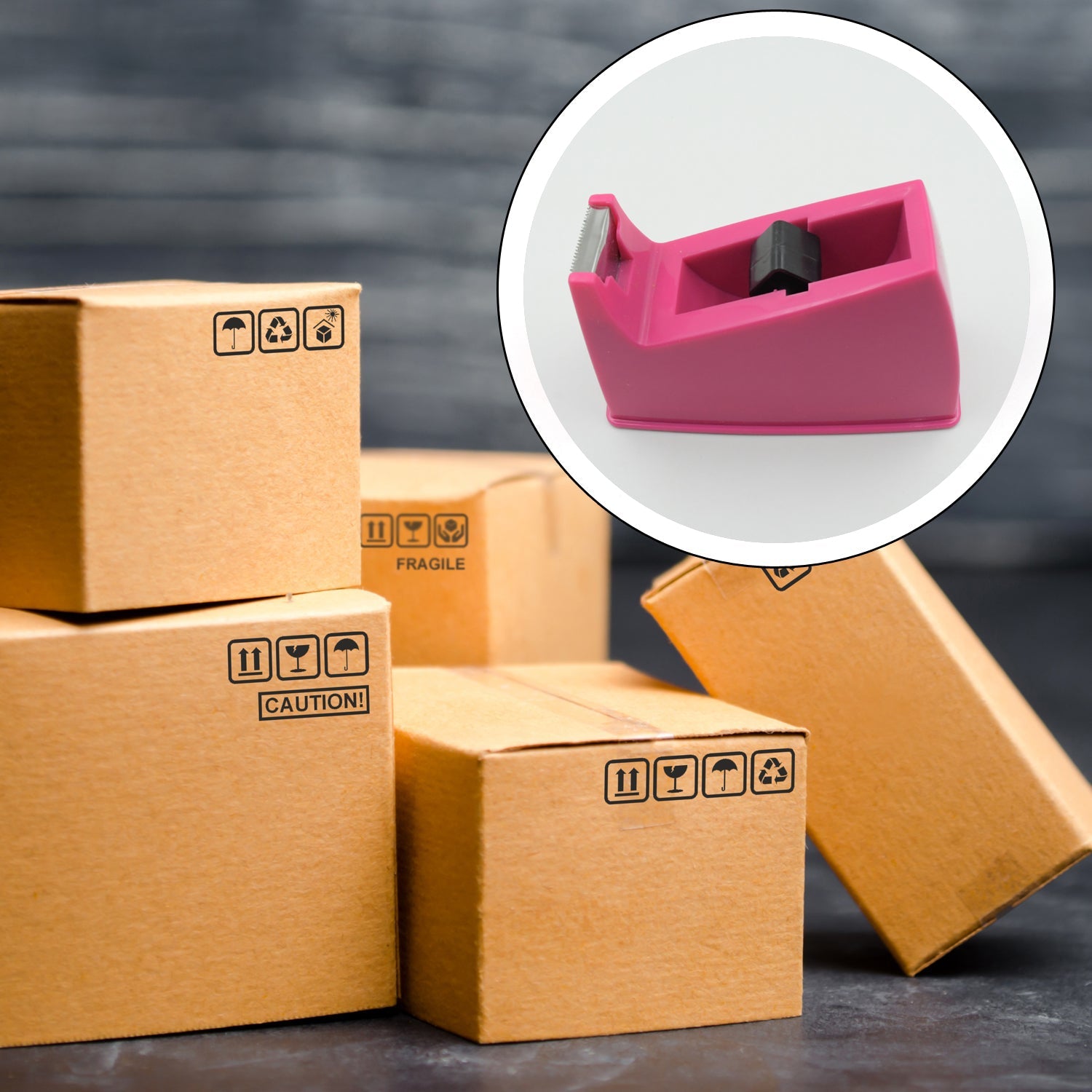 Jumbo Tape Dispenser for using and holding tapes in anywhere purpose etc. - Springkart 