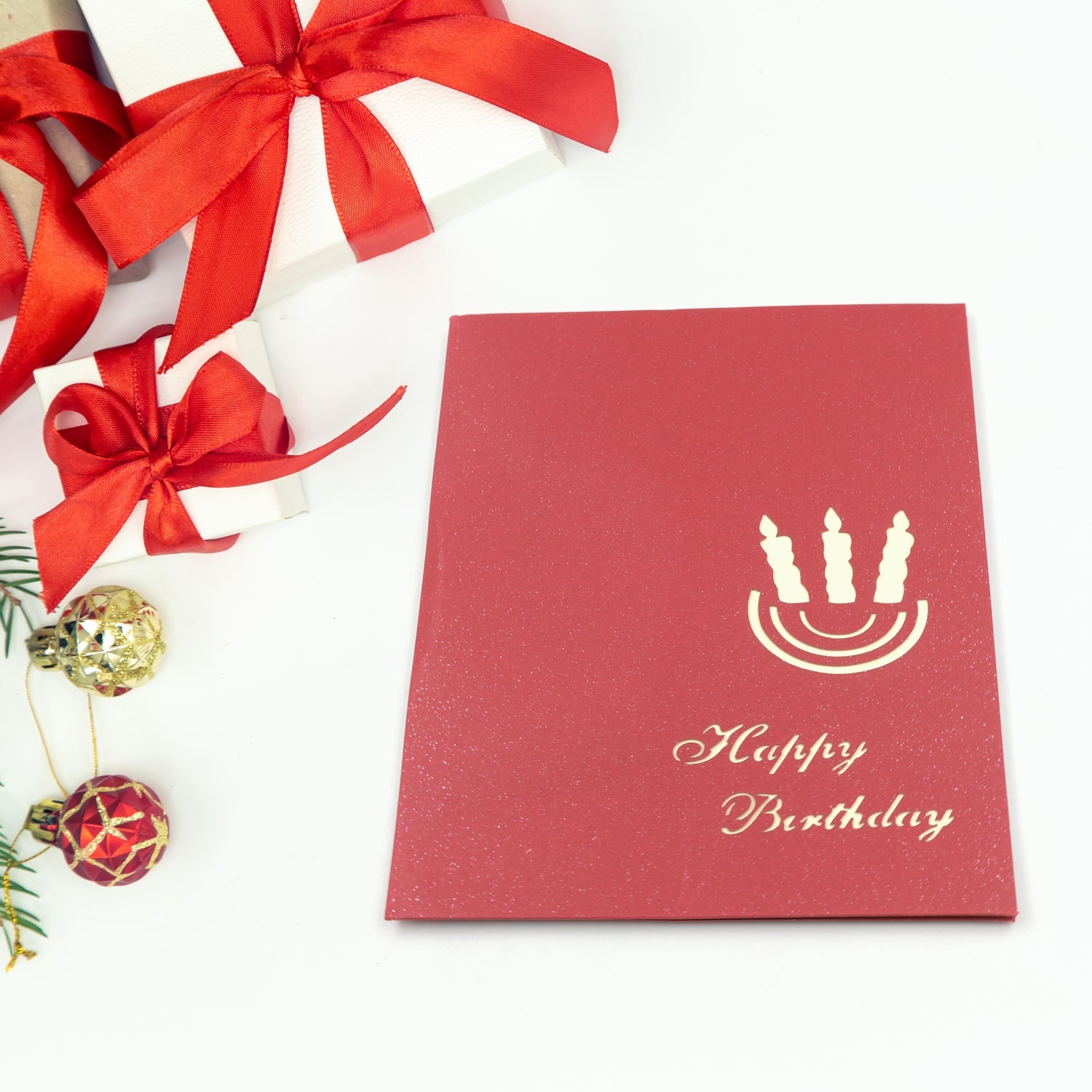 Unique 3D Pop-Up Wishing Card (Birthday): 1 Pc - Springkart 