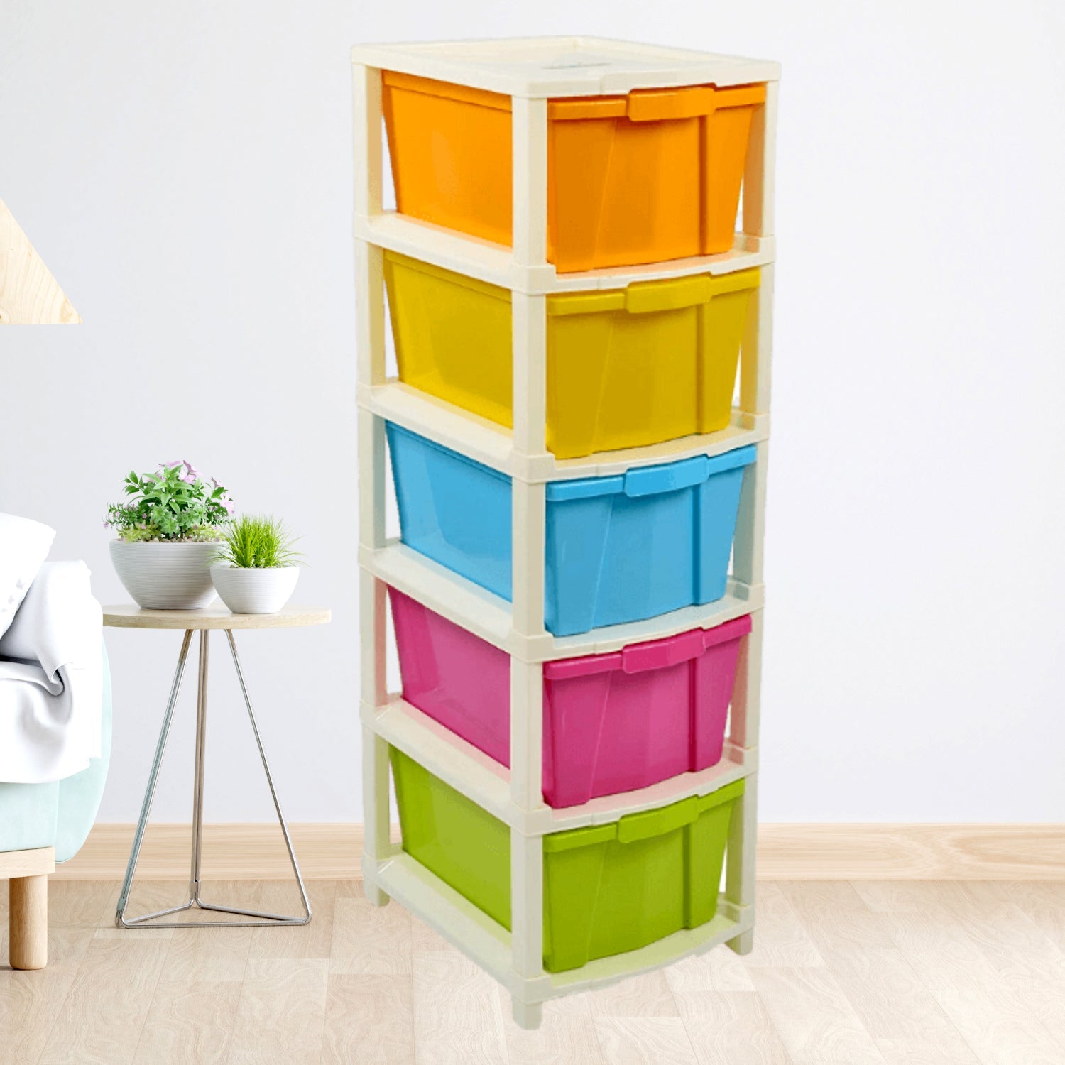 Multipurpose Modular Drawer Organizer Storage Box - 5 Layers - Springkart 