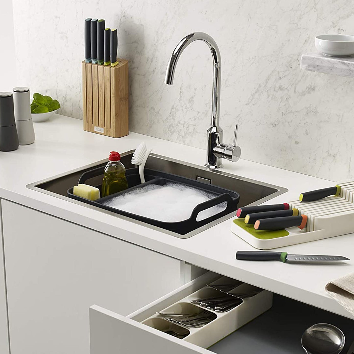 1 Pc Cutlery Tray Box Used For Storing Cutlery Items And Stuffs Easily And Safely. - Springkart 