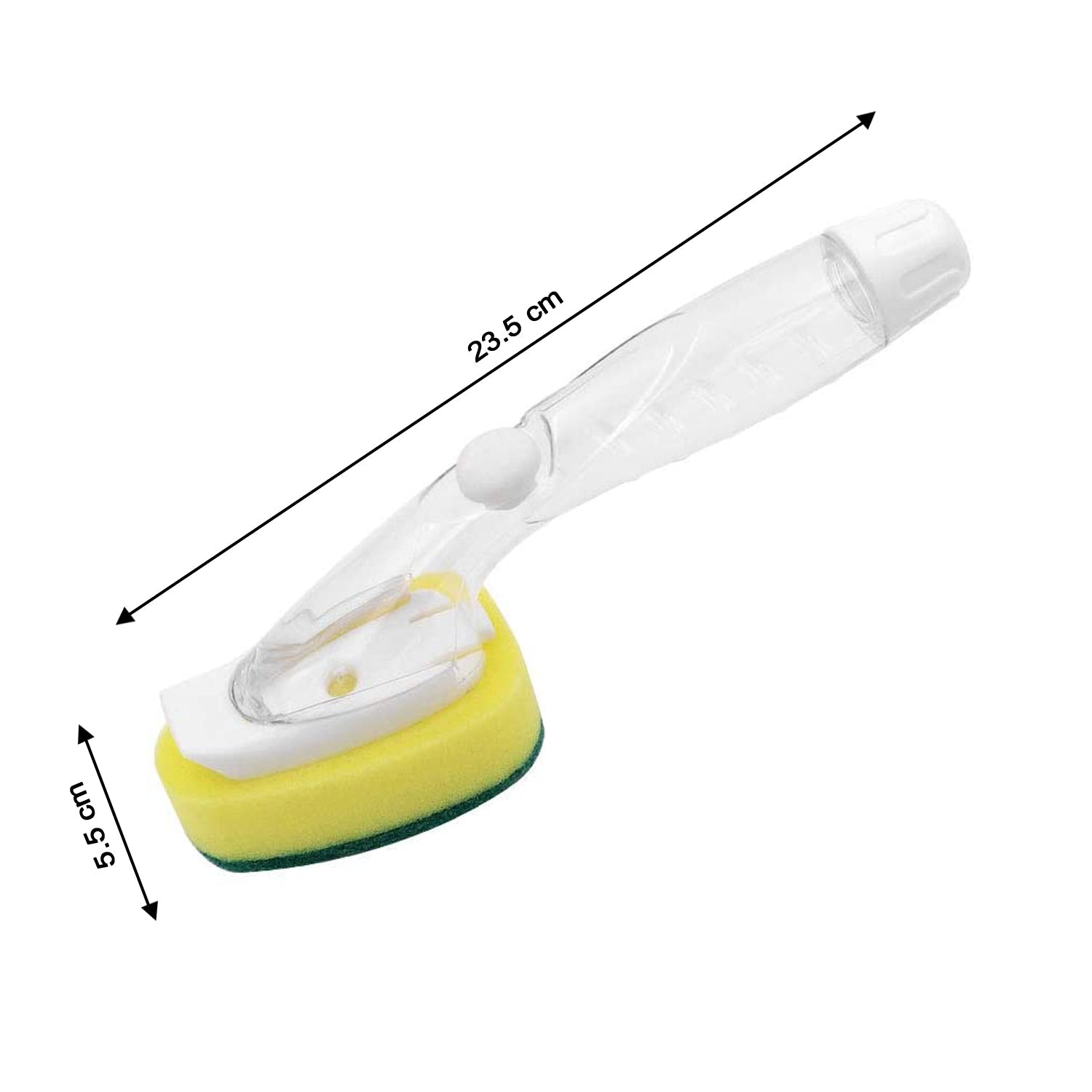 Liquid dispensing Scrub widely used for washing and cleaning utensils and all kitchen stuff to make them again clean and shiny. - Springkart 