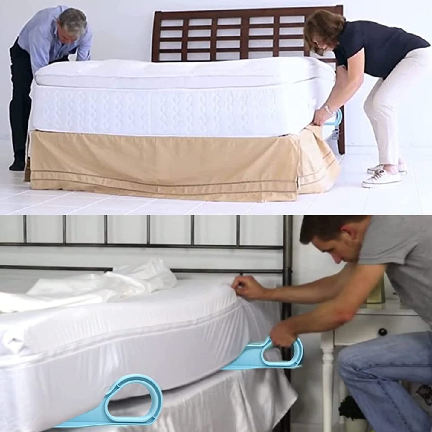Mattress Lifter Tool for Easy Bed Sheet Change (1 pc) - Springkart 