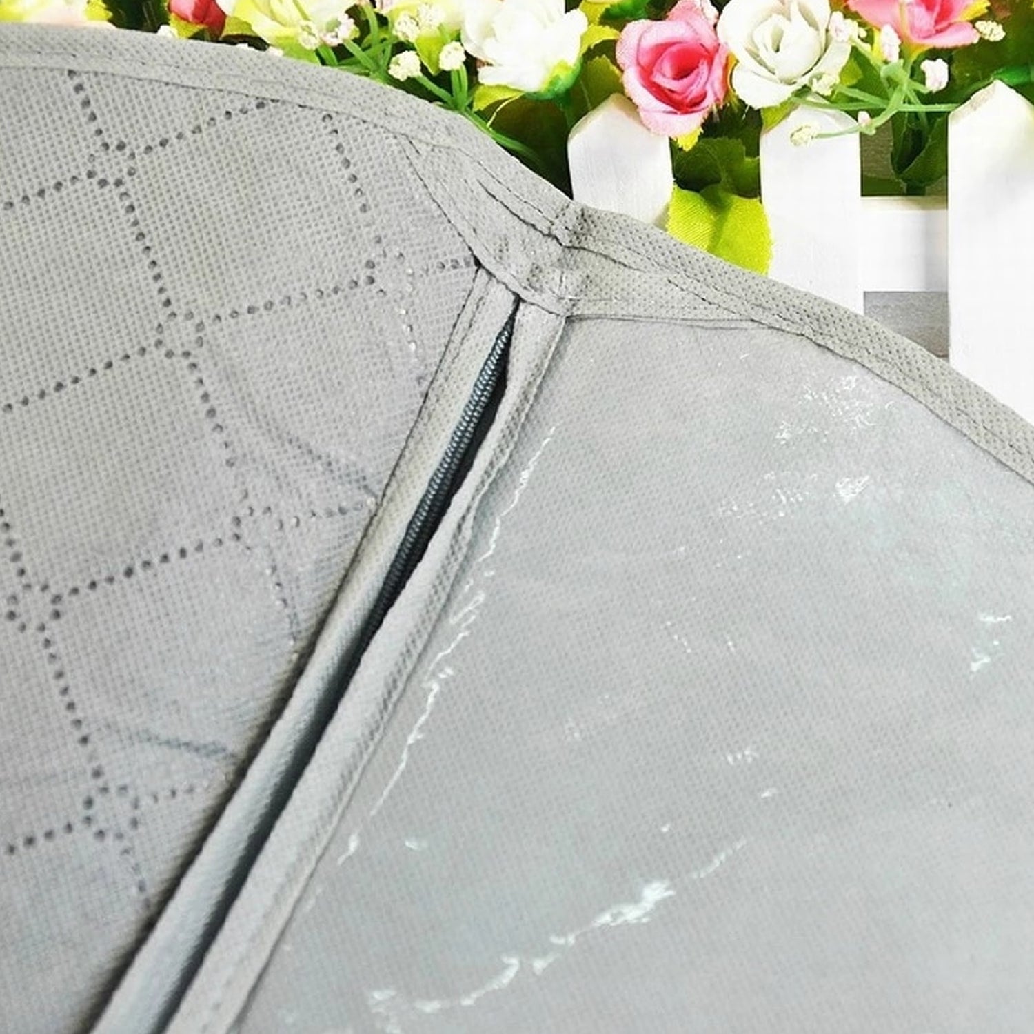 Foldable Non Woven Men's Coat Blazer Suit Cover men's coat blazer cover fold over breathable garment bag suit cover. - Springkart 