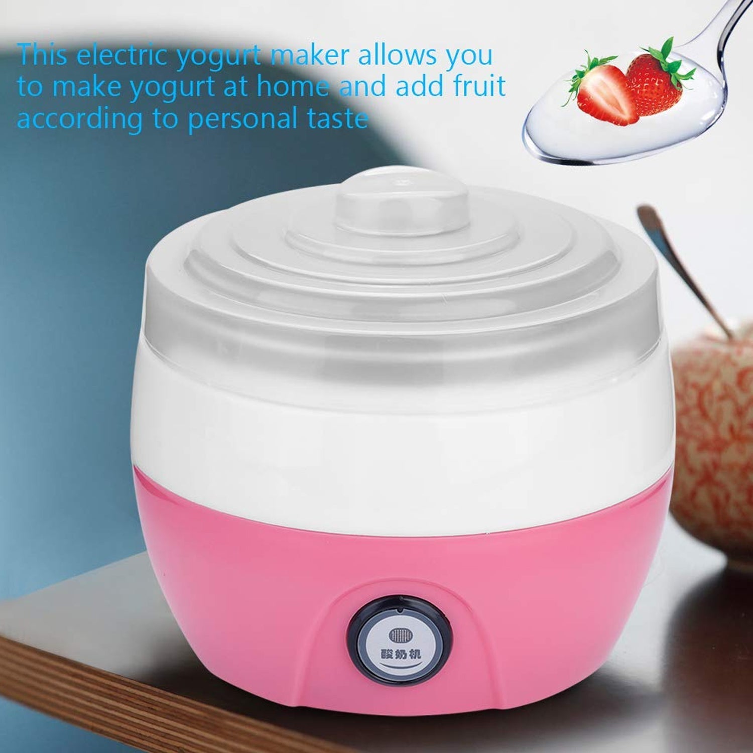 Electronic Yogurt Maker, Automatic Yogurt Maker Machine 1L Yoghurt Plastic Container for Home Use - Springkart 