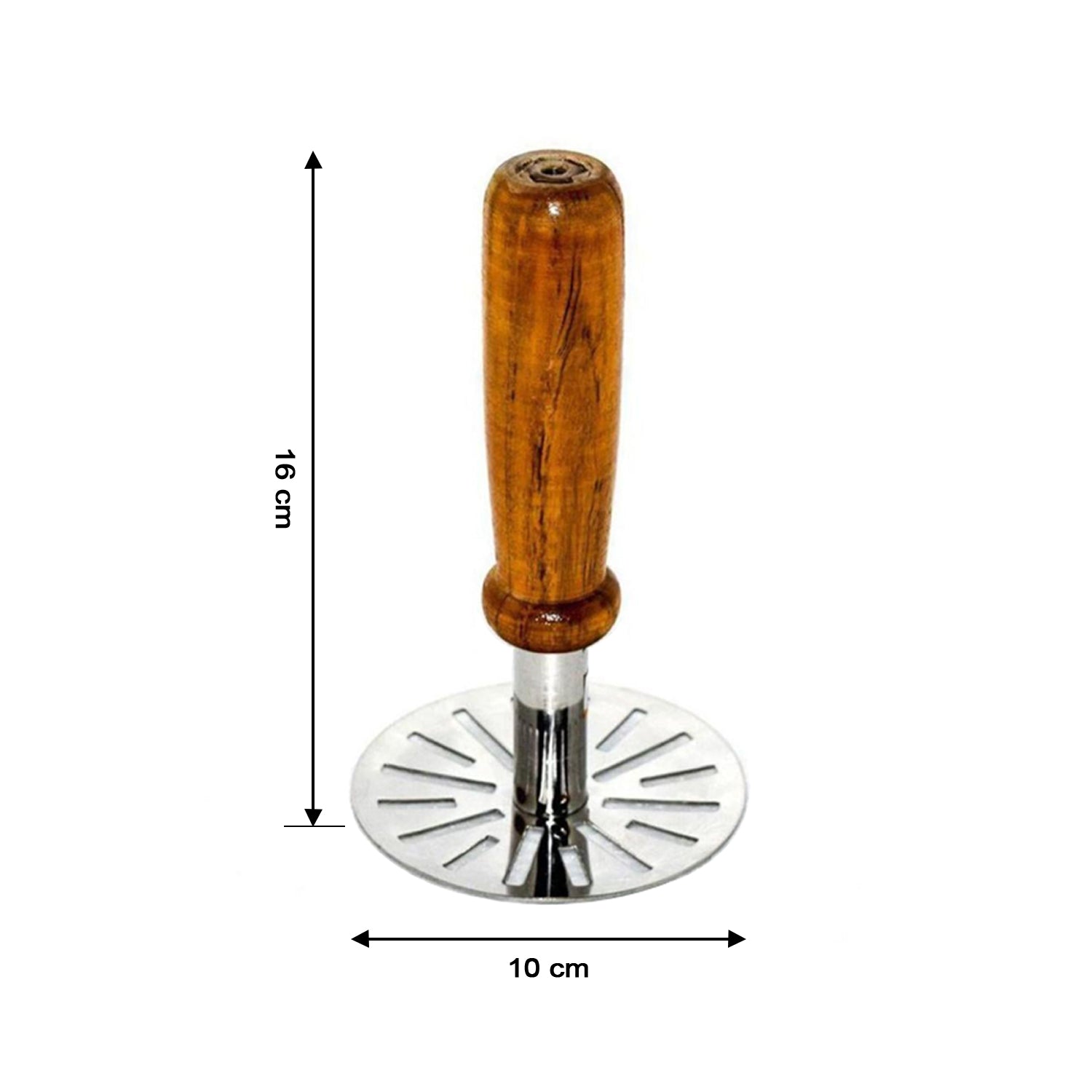 Paubhaji Masher used in all kinds of household and kitchen places for mashing and making paubhajis. - Springkart 