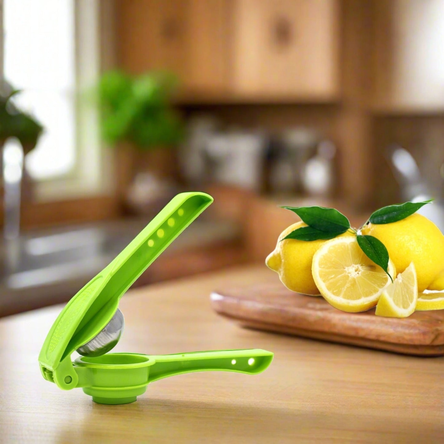Plastic Lemon Squeezer Cum Opener 2 in 1 Lemon Squeezer - Springkart 