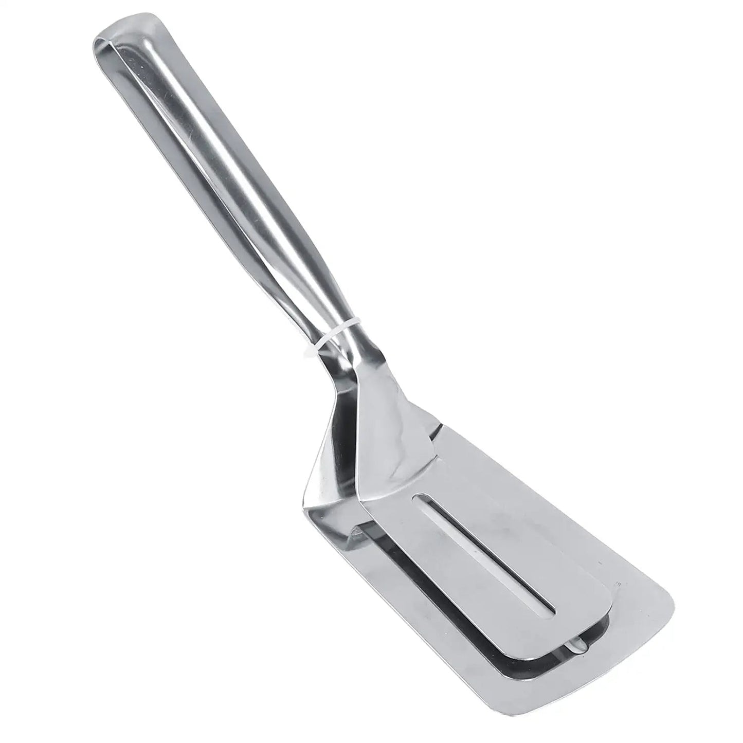 Multifunction Cooking Serving Turner Frying Food Tong. Stainless Steel Steak Clip Clamp BBQ Kitchen Tong. - Springkart 