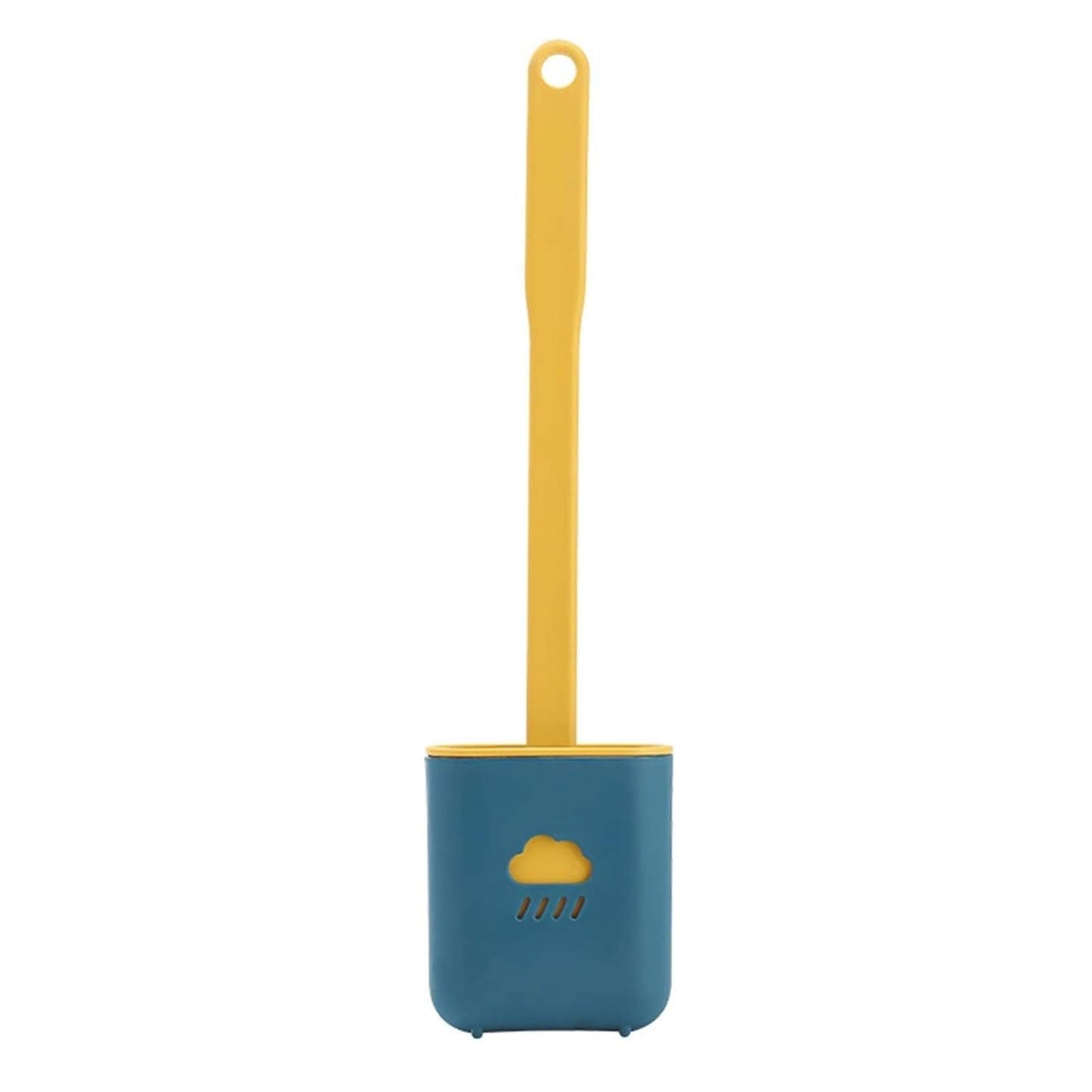 Silicone Toilet Brush with Holder (Without Box) - Springkart 