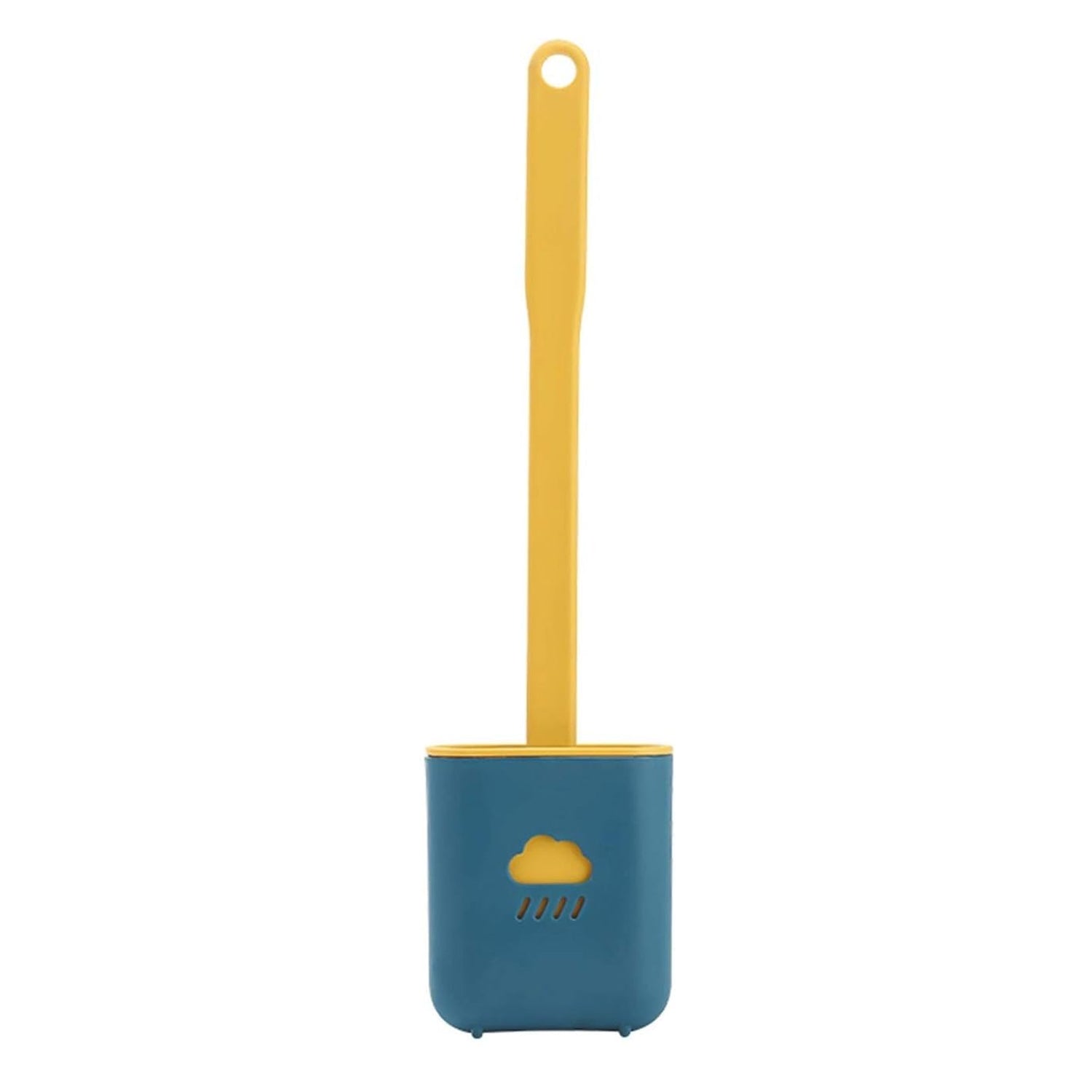 Silicone Toilet Brush with Holder (Without Box) - Springkart 
