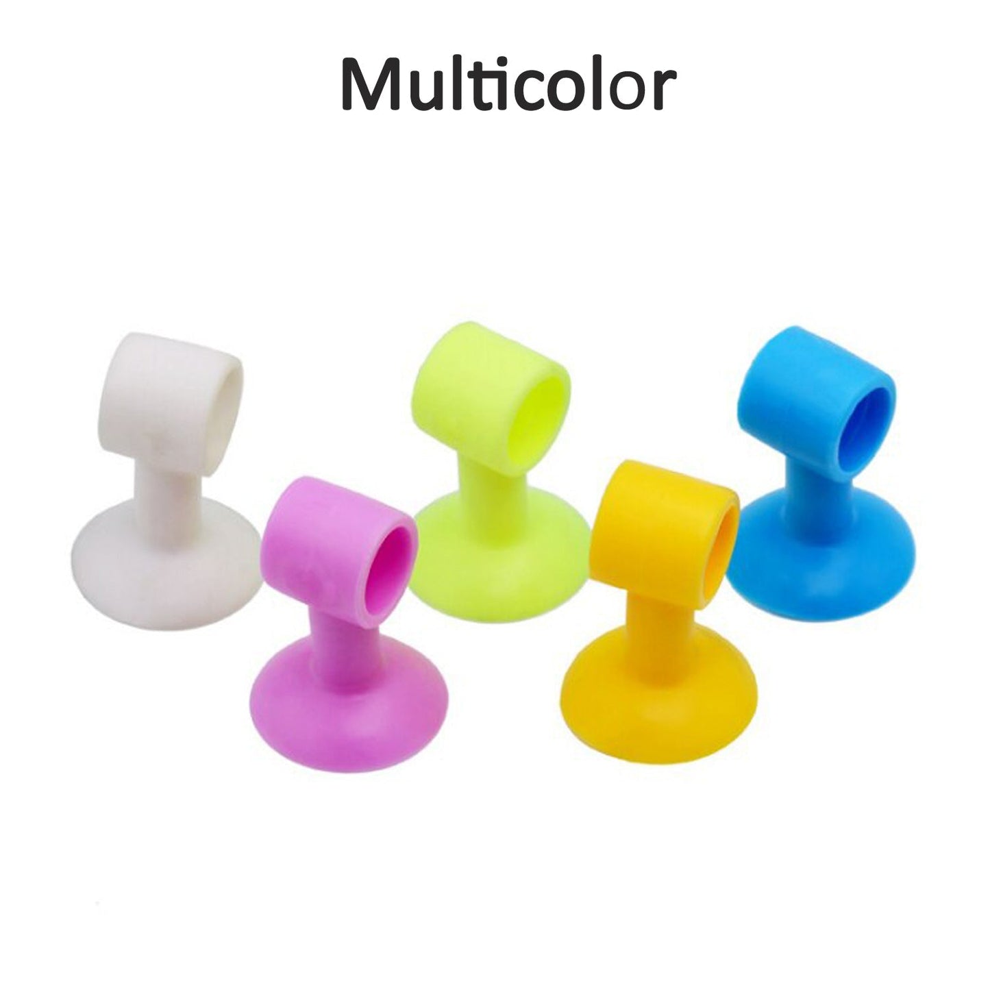 Door Stopper Mini Anti-Collision Silicone Door Handle Crash Pad (Pack of 100Pc) - Springkart 