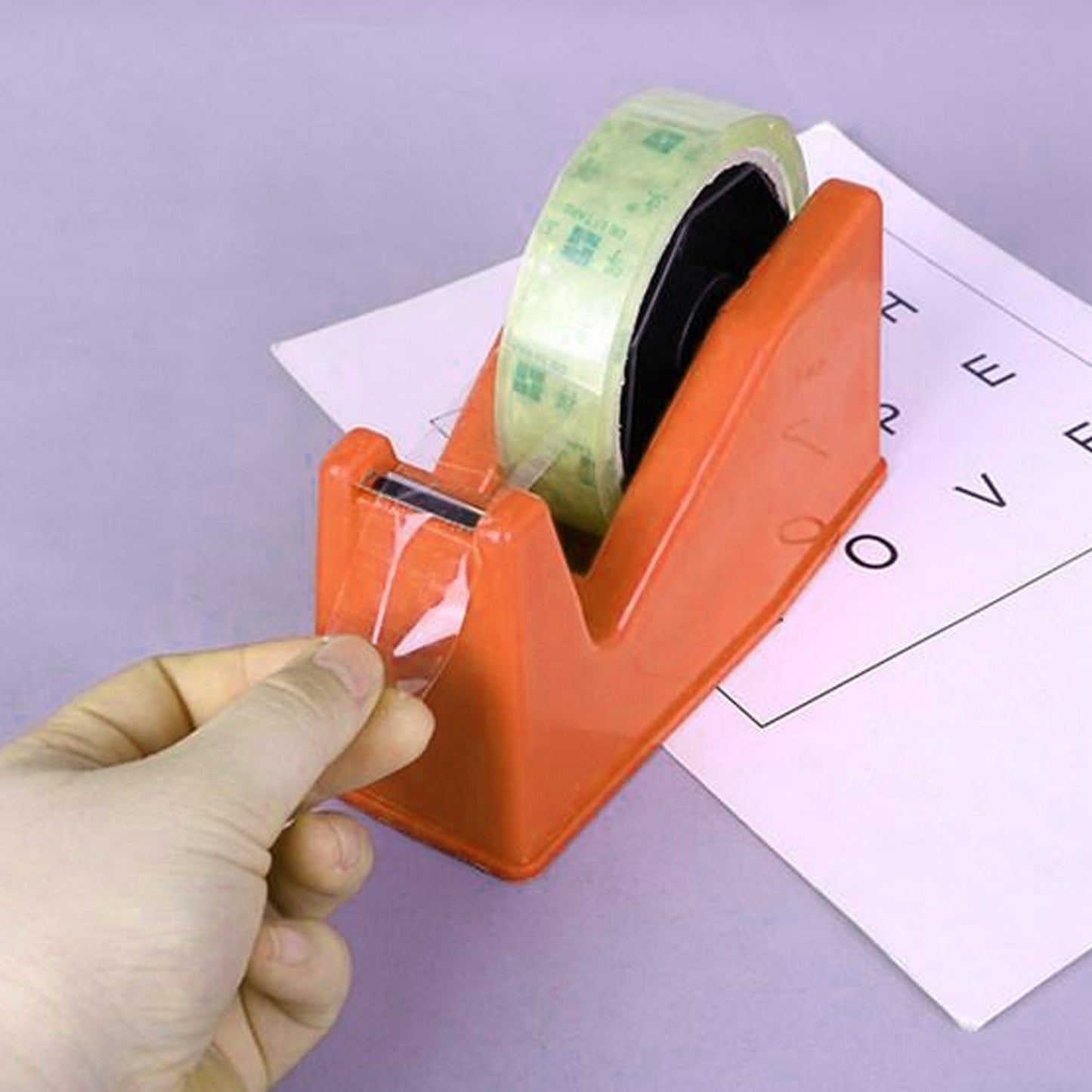 Jumbo Tape Dispenser used in all kinds of household and official places for holding and cutting tapes etc. - Springkart 