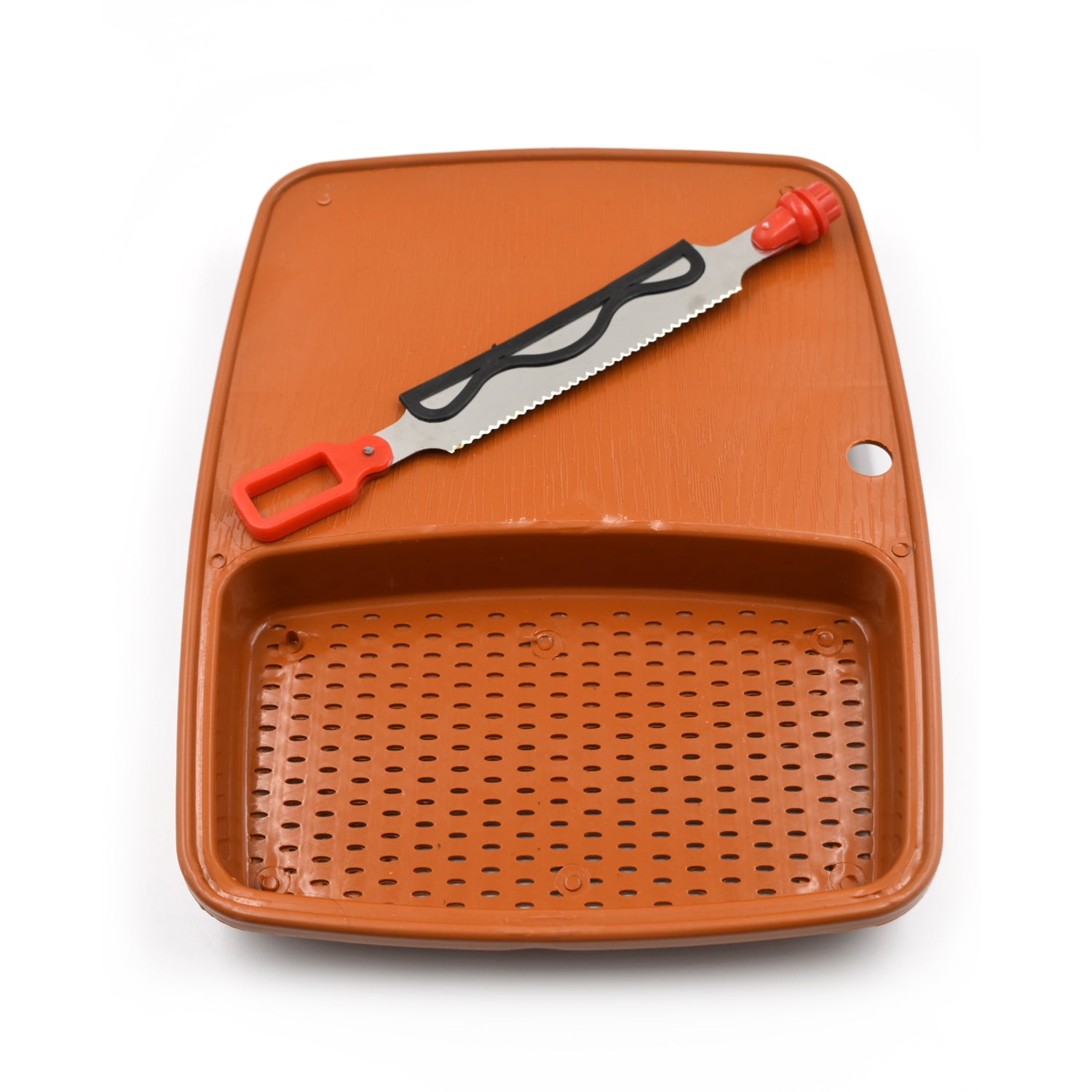 Cut N Wash Box and tray used in all kinds of household kitchen purposes for cutting and washing within of fruits and vegetables. - Springkart 