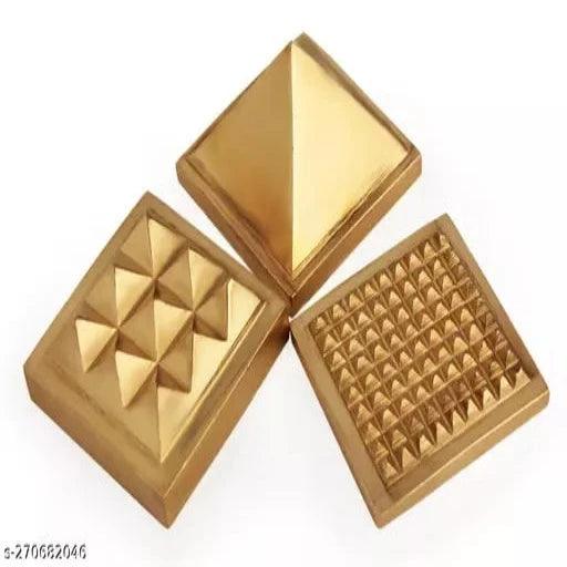 Pyramid in Brass - Small - PB01 - Springkart 