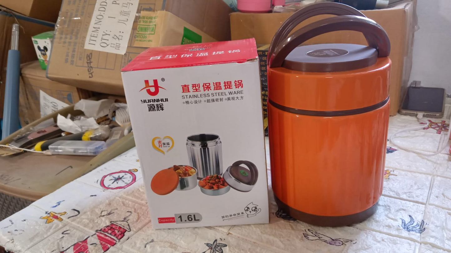 Leak-proof Thermos Flask For Hot Food, Warm Soup Cup, Vacuum Insulated Lunch Box, Food Box for Thermal Container For Food Stainless Steel - Springkart 