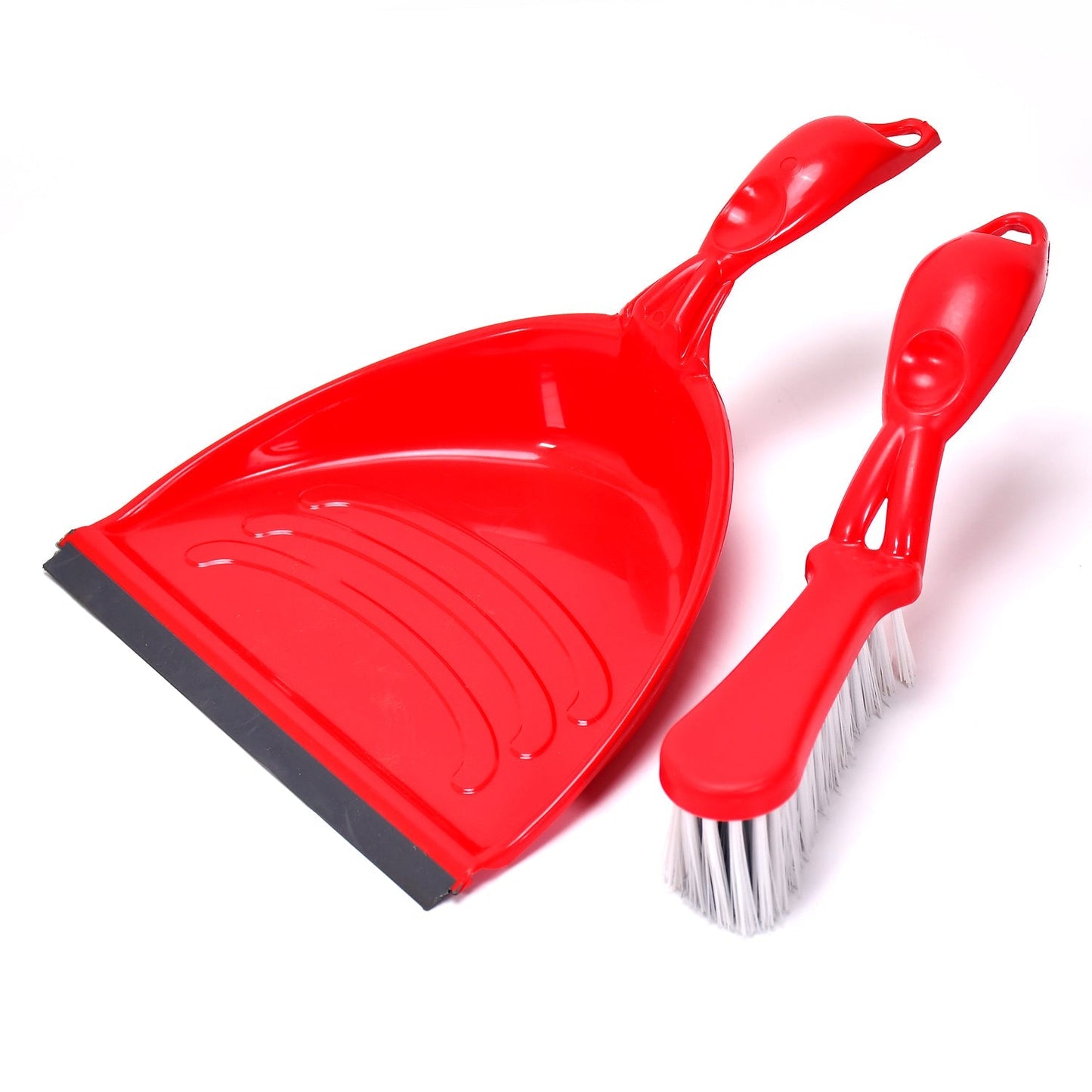 Dustpan Set with Brush, Dust Collector Pan with Long Handle, Supadi, Multipurpose Dust Collector Cleaning Utensil Flat Scoop Handheld Sweeping Up and Carrying Container - Springkart 