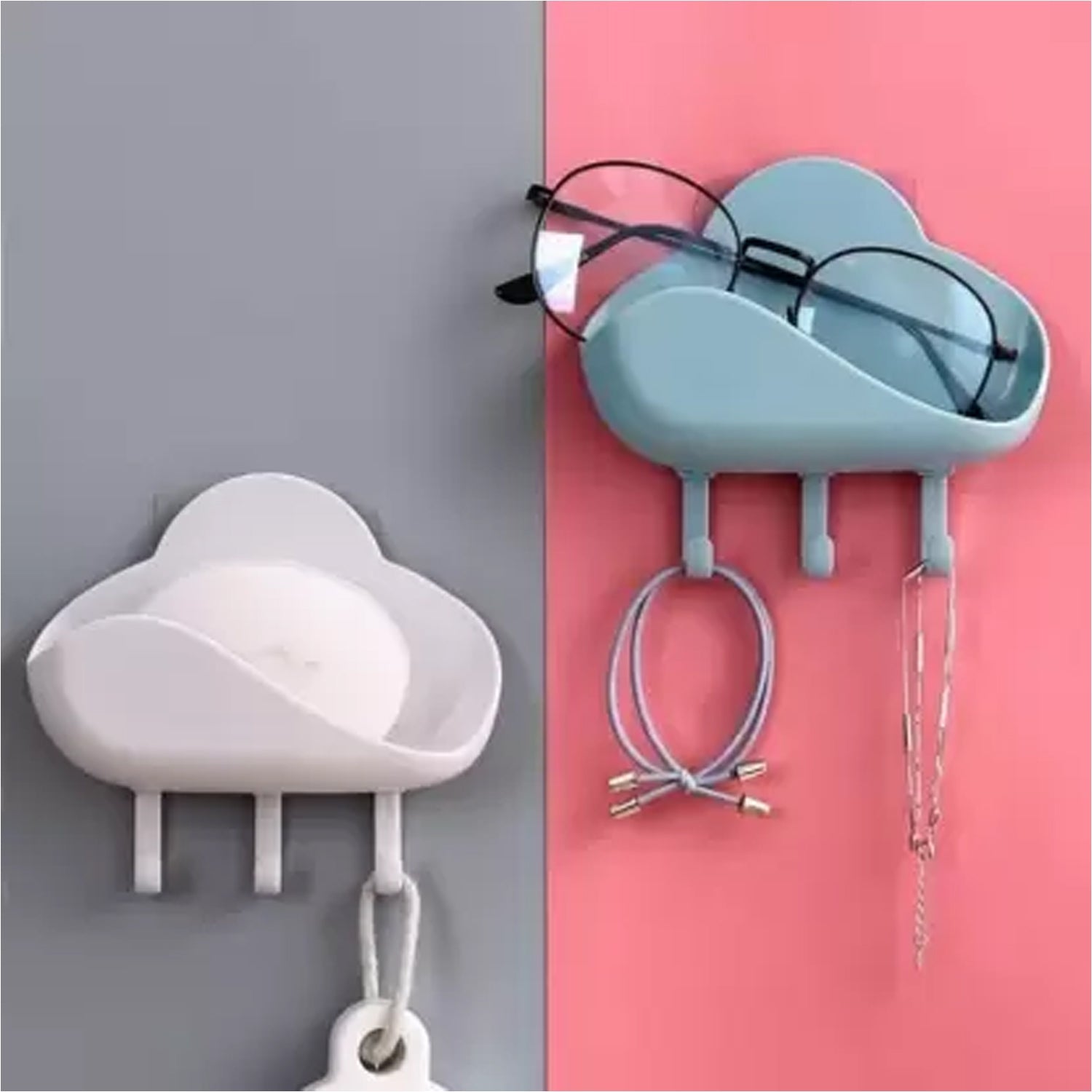 Plastic Soap Case Cover for Bathroom use Pack of 4Pcs - Springkart 